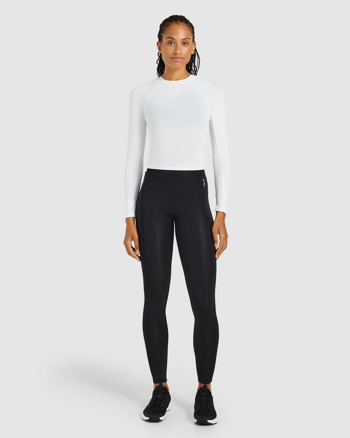 Run Long Sleeve Base Layer - Wit