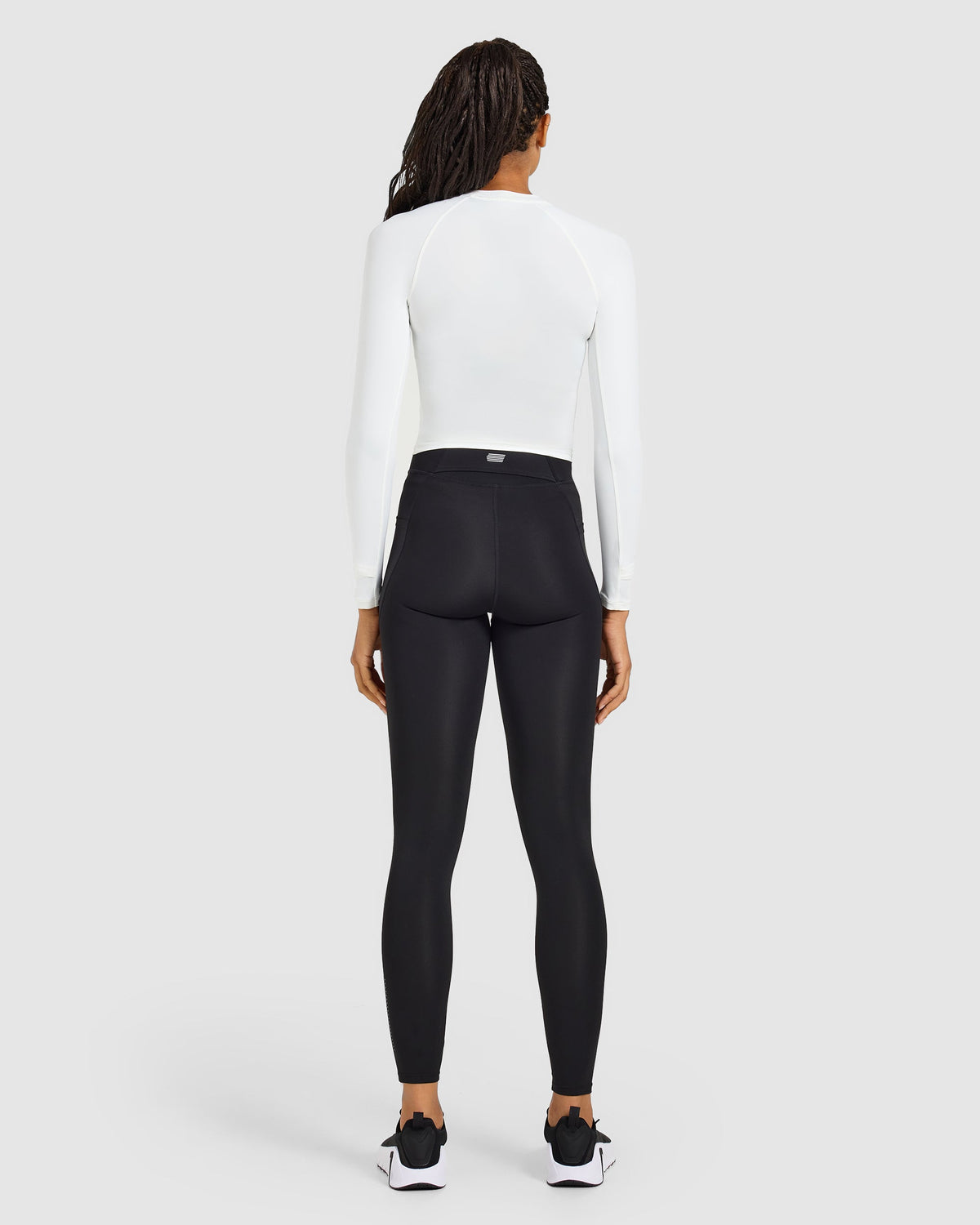 Run Long Sleeve Base Layer - Wit