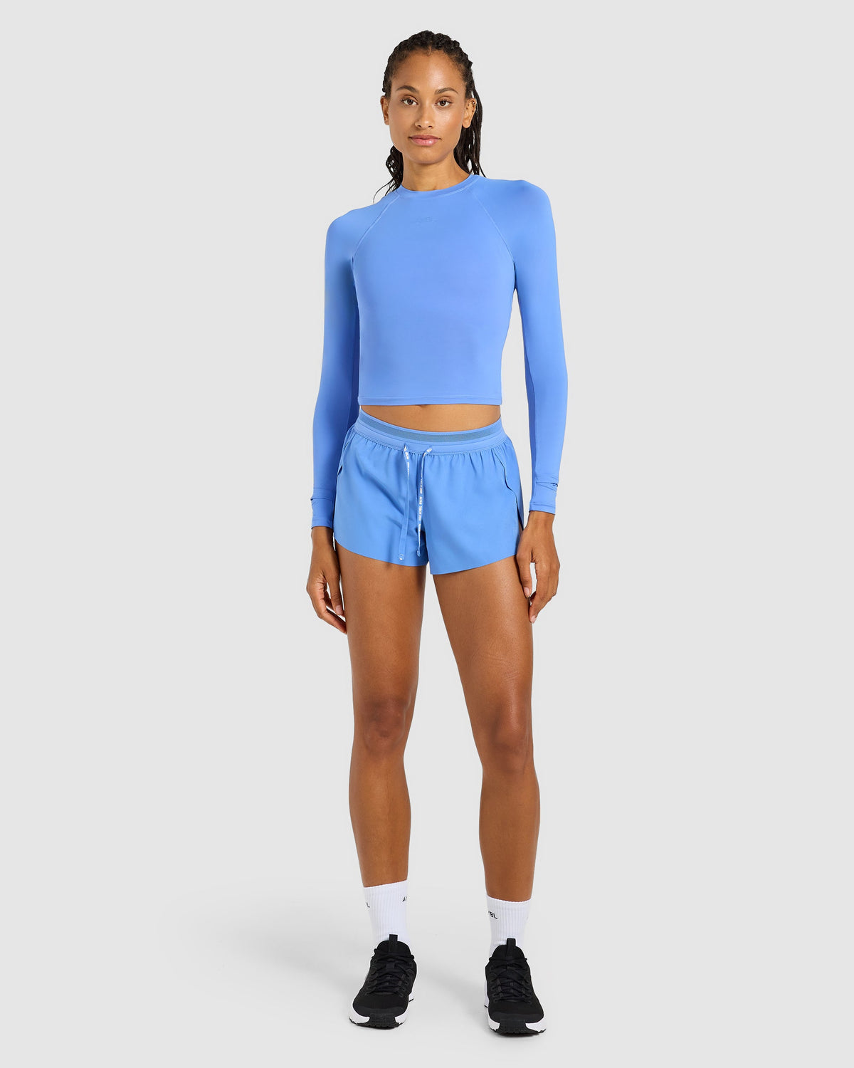 Run Long Sleeve Base Layer - Cornflower Blauw