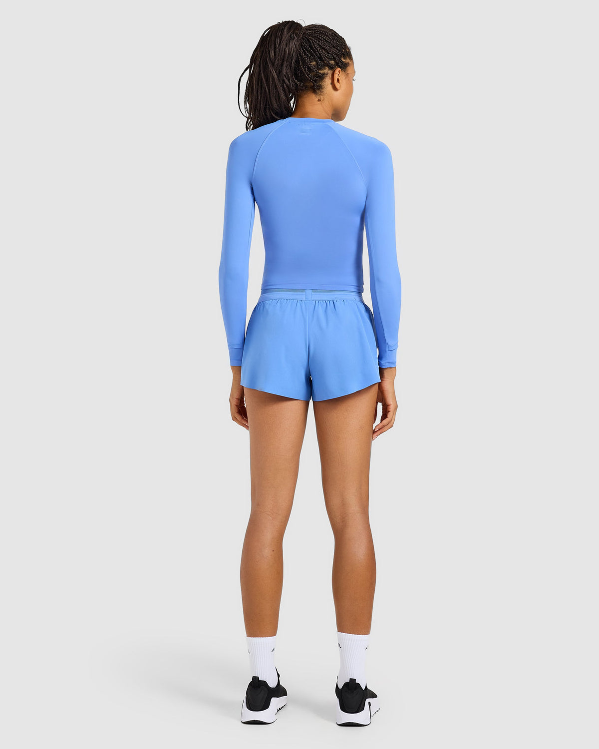 Run Long Sleeve Base Layer - Cornflower Blauw