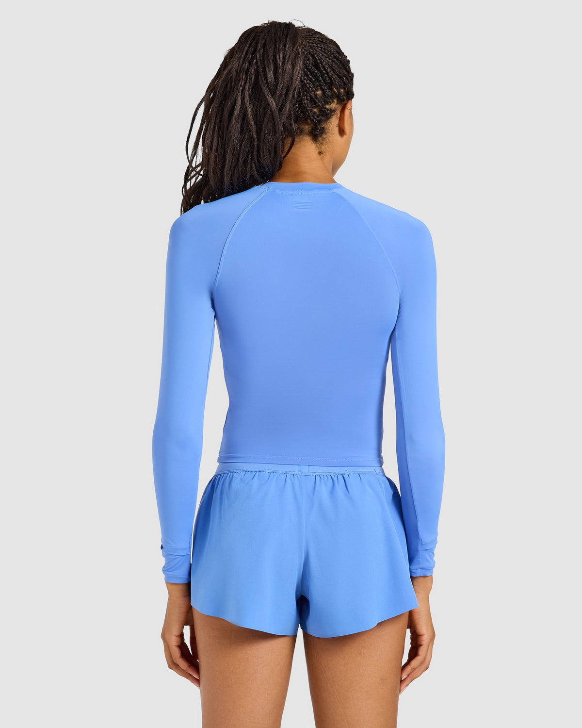 Run Long Sleeve Base Layer - Cornflower Blauw