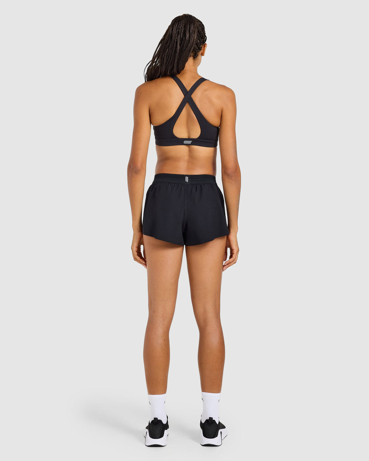 Run Low Rise 3" Shorts - Zwart