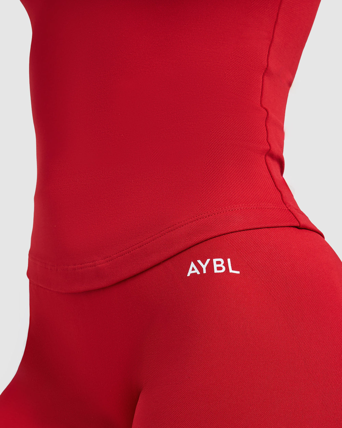 Enhance Seamless Short Sleeve Top - Rood