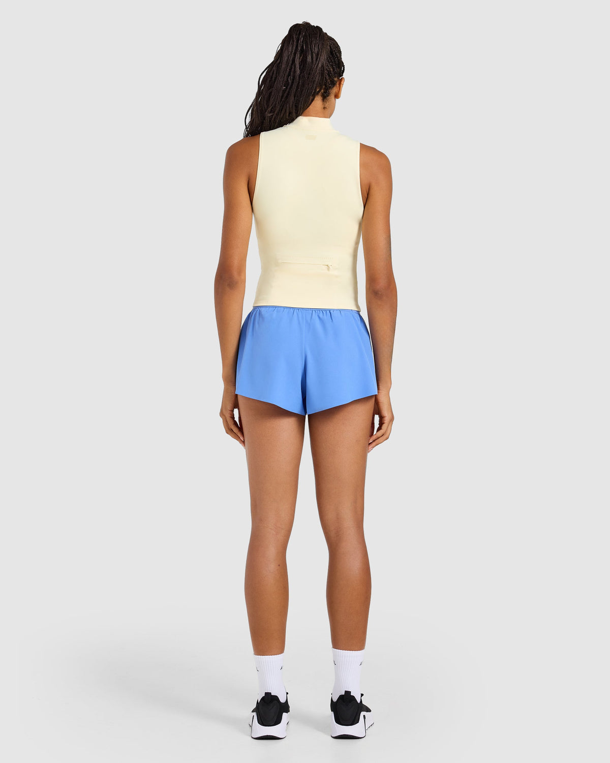 Run Low Rise 3" Shorts - Cornflower Blauw