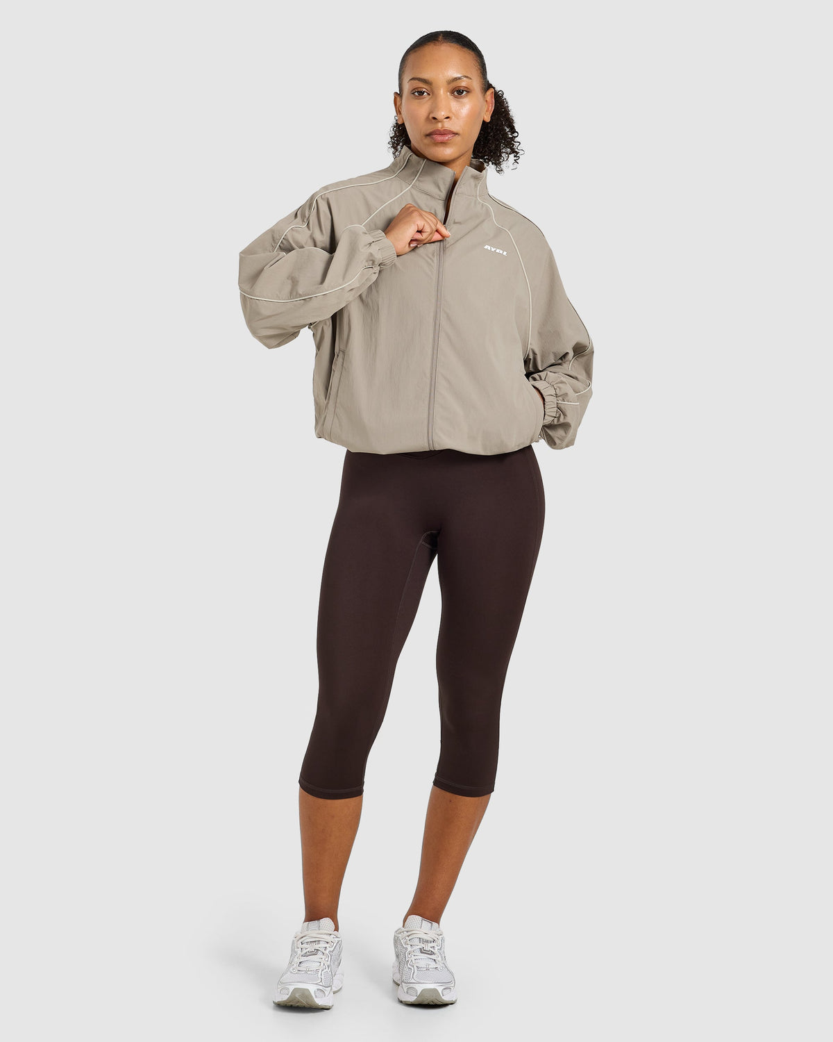 Sculpt Wrap Capri - Cocoa Bruin