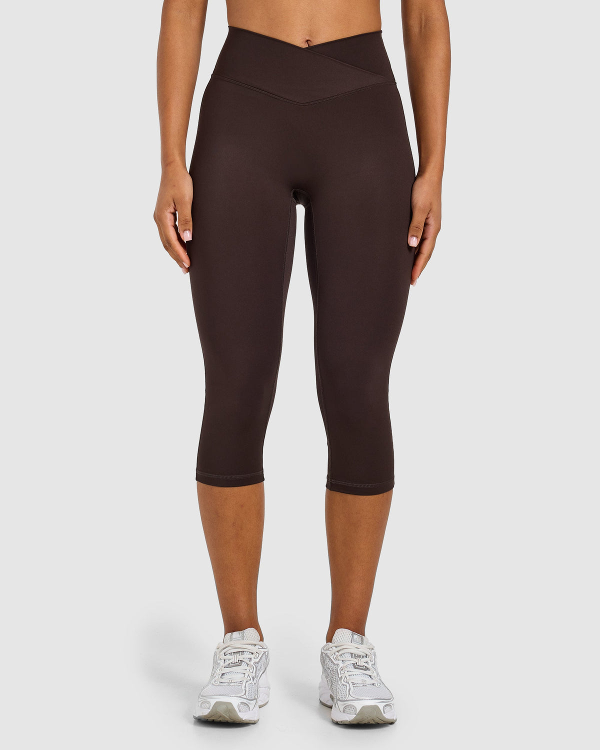 Sculpt Wrap Capri - Cocoa Bruin
