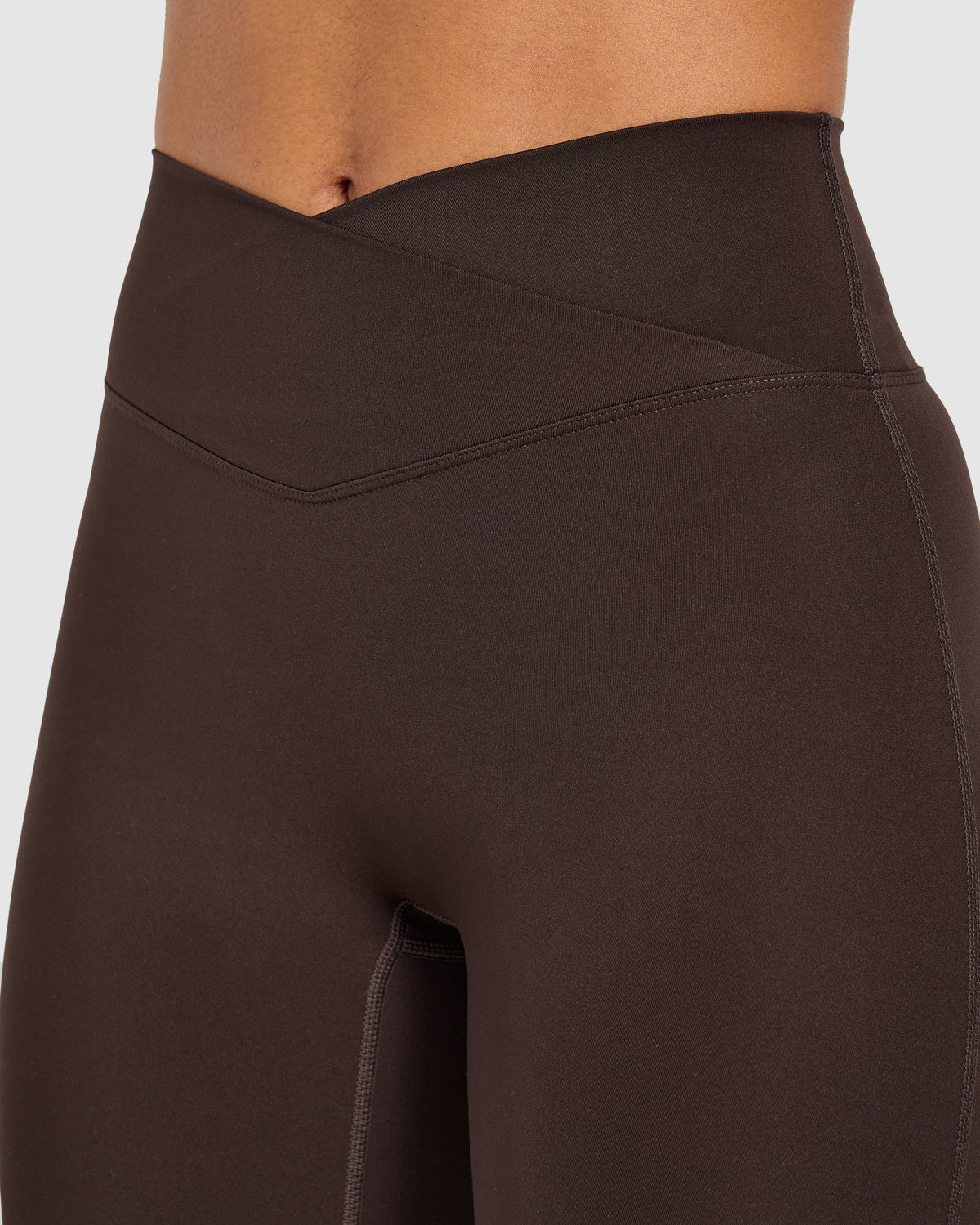 Sculpt Wrap Capri - Cocoa Bruin