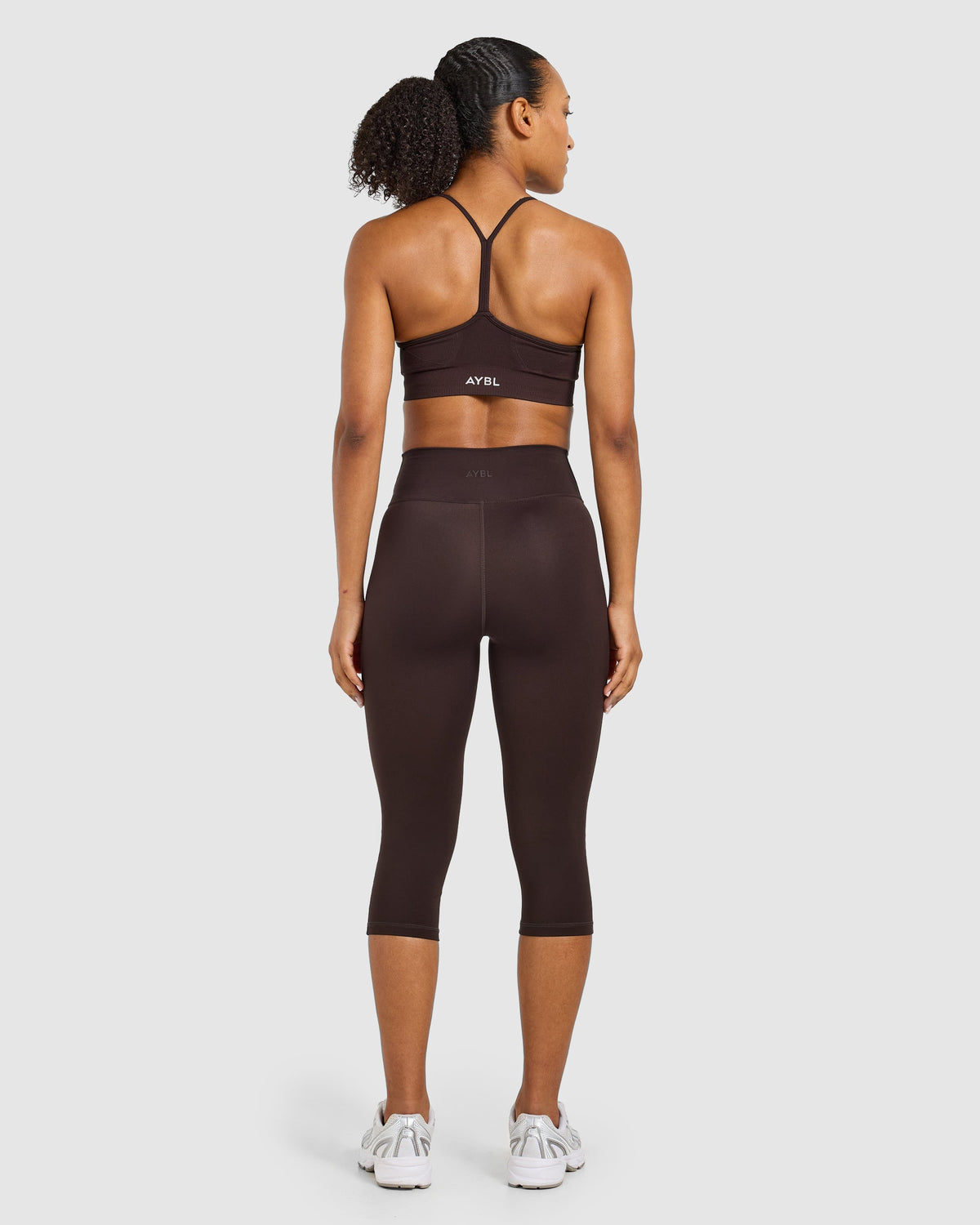 Sculpt Wrap Capri - Cocoa Bruin