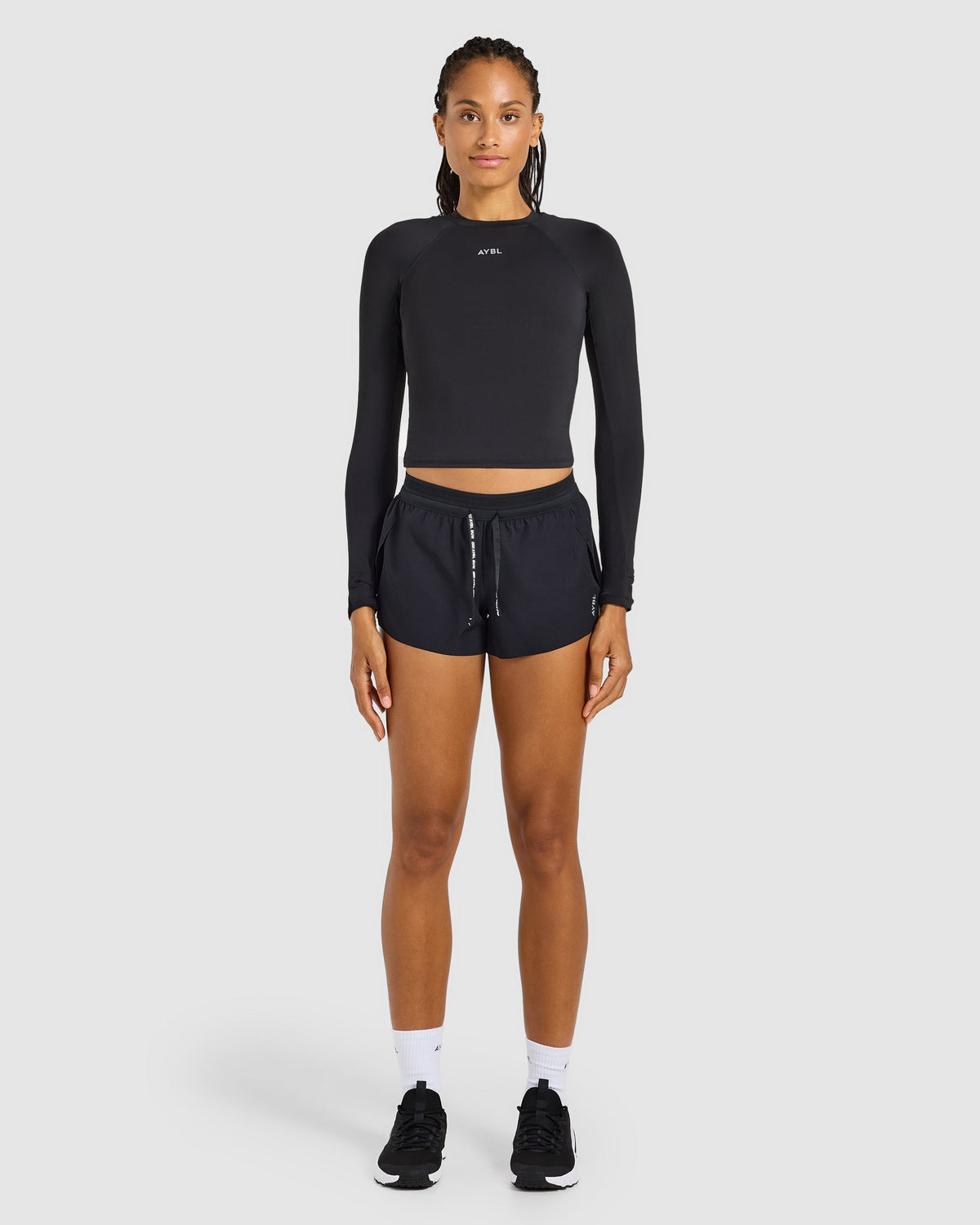 Run Long Sleeve Base Layer - Zwart