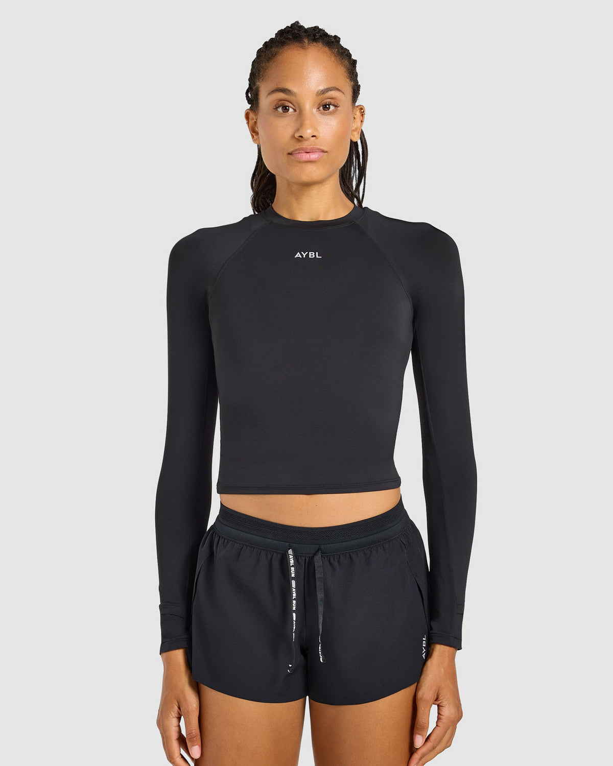 Run Long Sleeve Base Layer - Zwart
