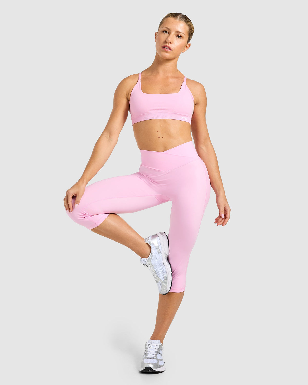 Sculpt Wrap Capri - Roze