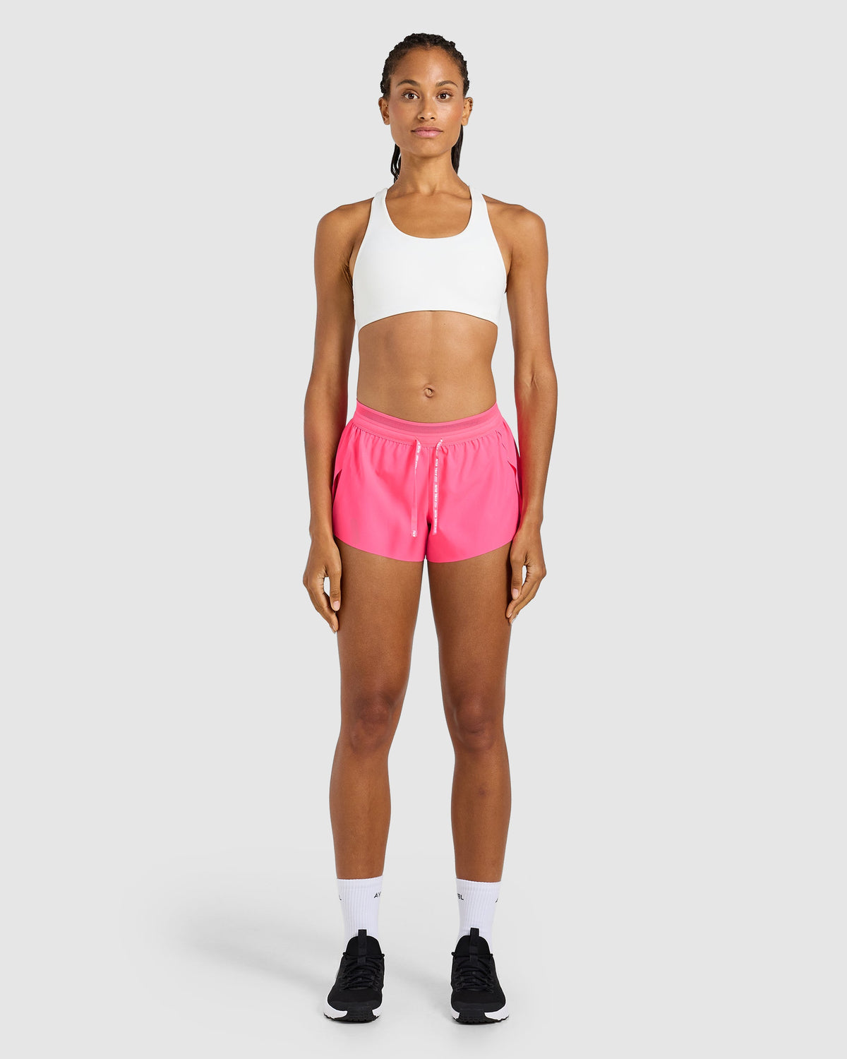 Run Low Rise 3" Shorts - Neon Roze