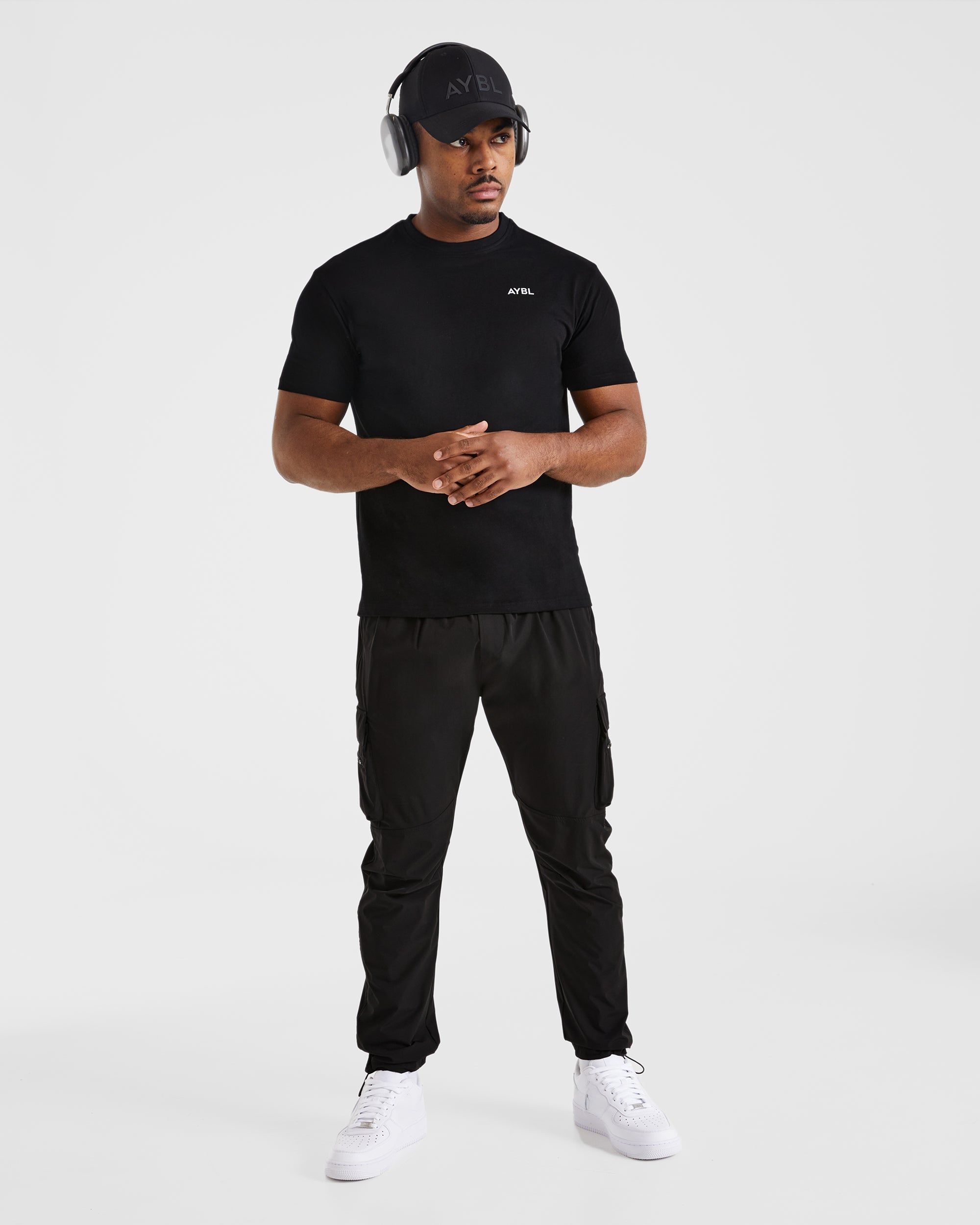 Sport Cargo Trousers - Zwart