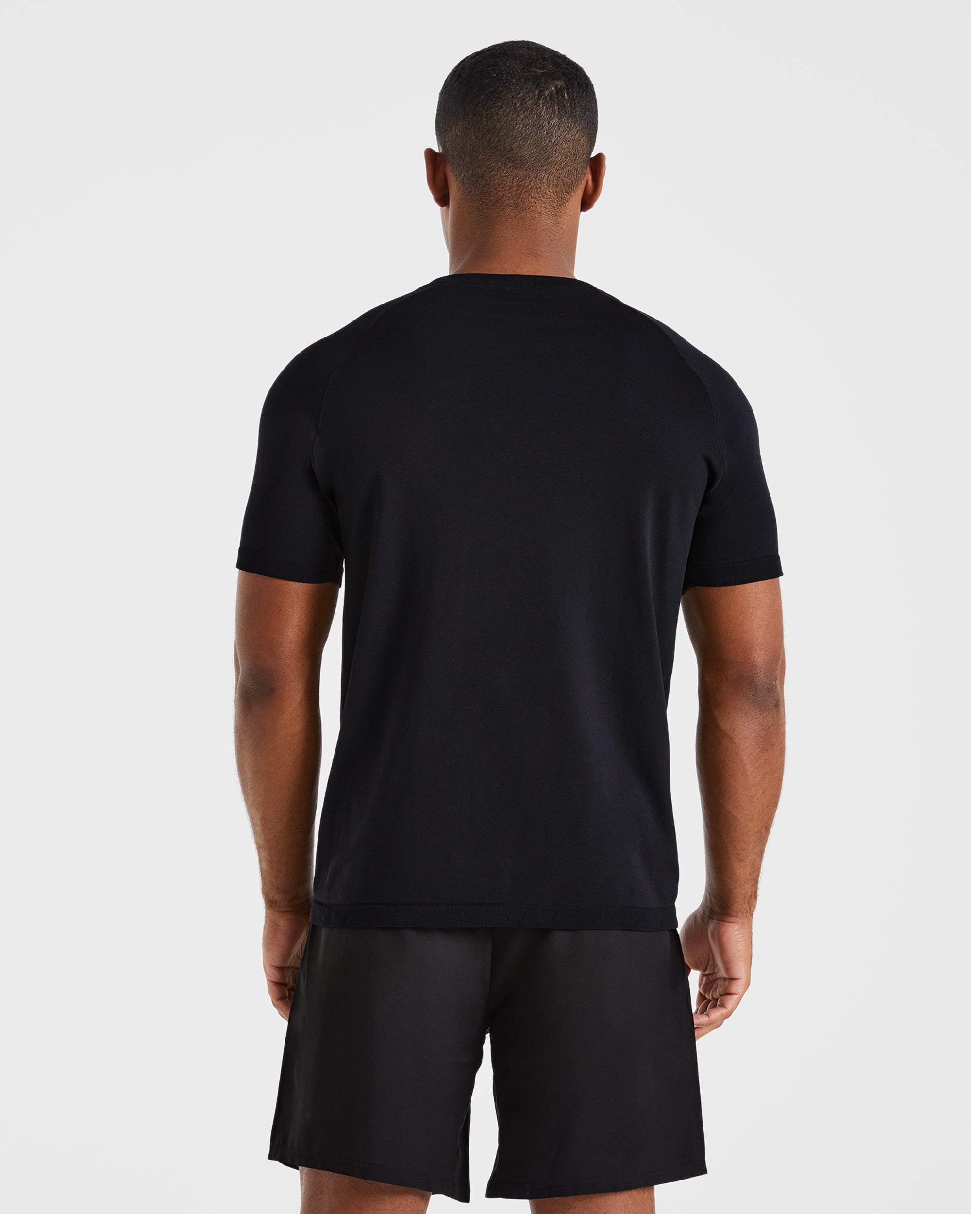 Ascend Seamless T Shirt - Zwart