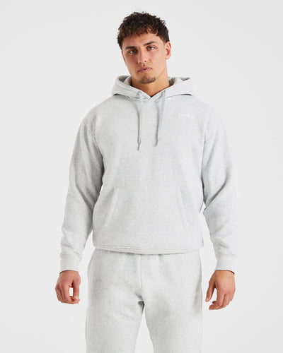 Essential Hoodie - Grijs Marl