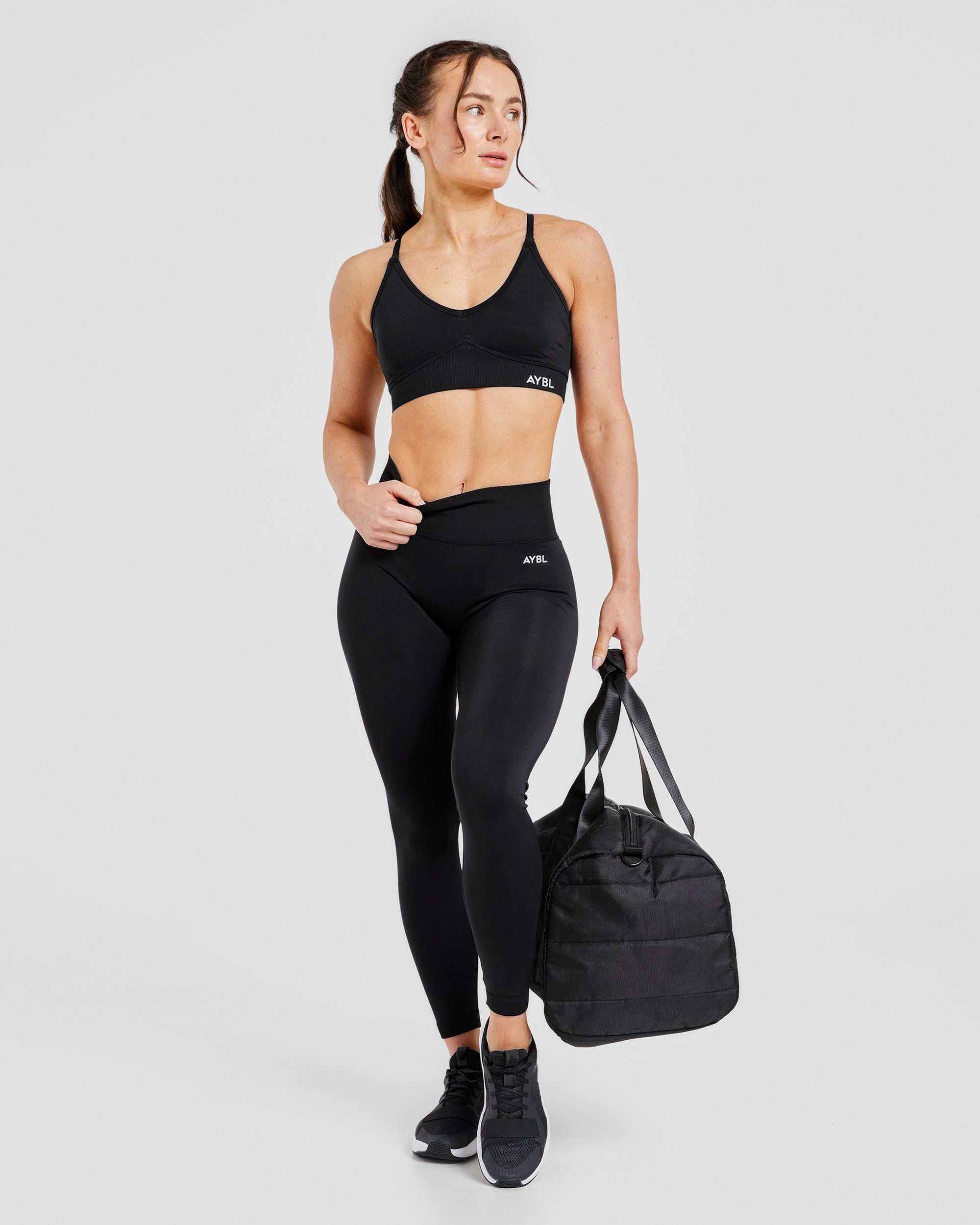 Adapt Seamless Sports Bra - Zwart