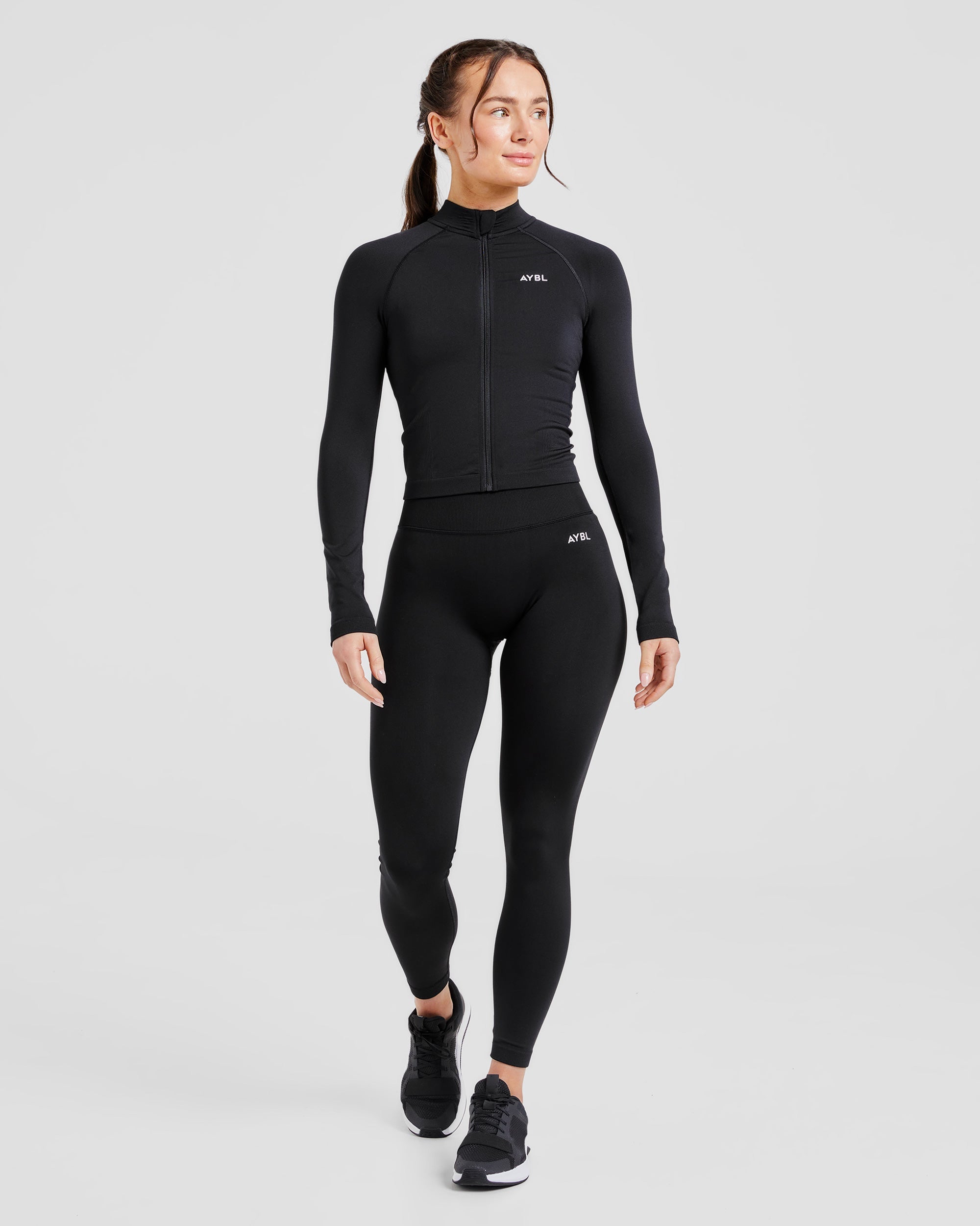 Adapt Seamless Jacket - Zwart