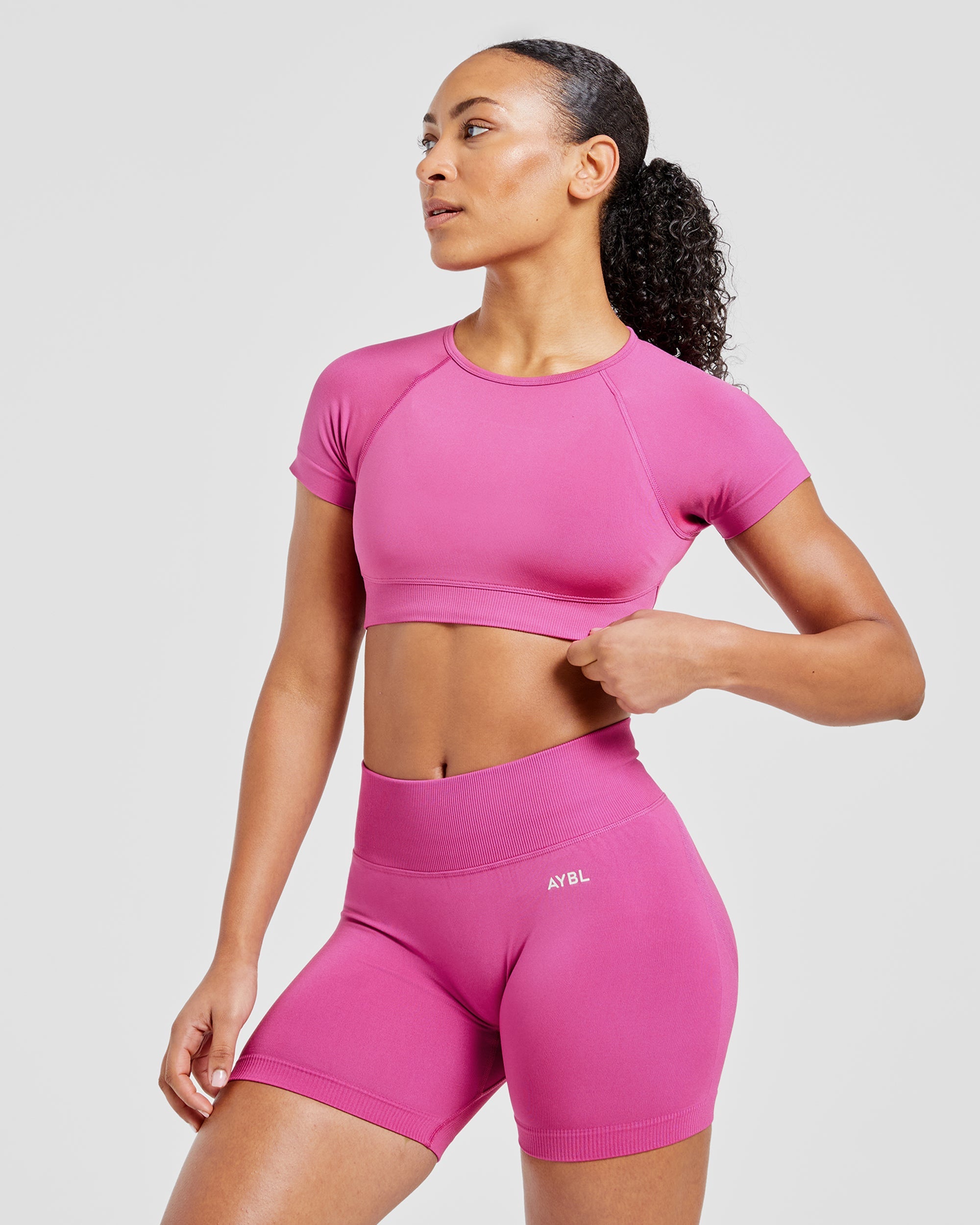 Adapt Seamless Shorts - Roze