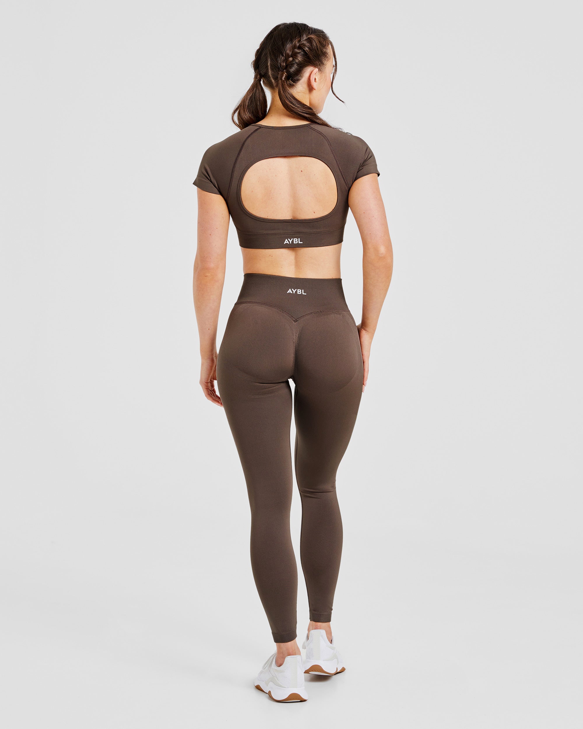 Adapt Seamless Crop Top - Bruin