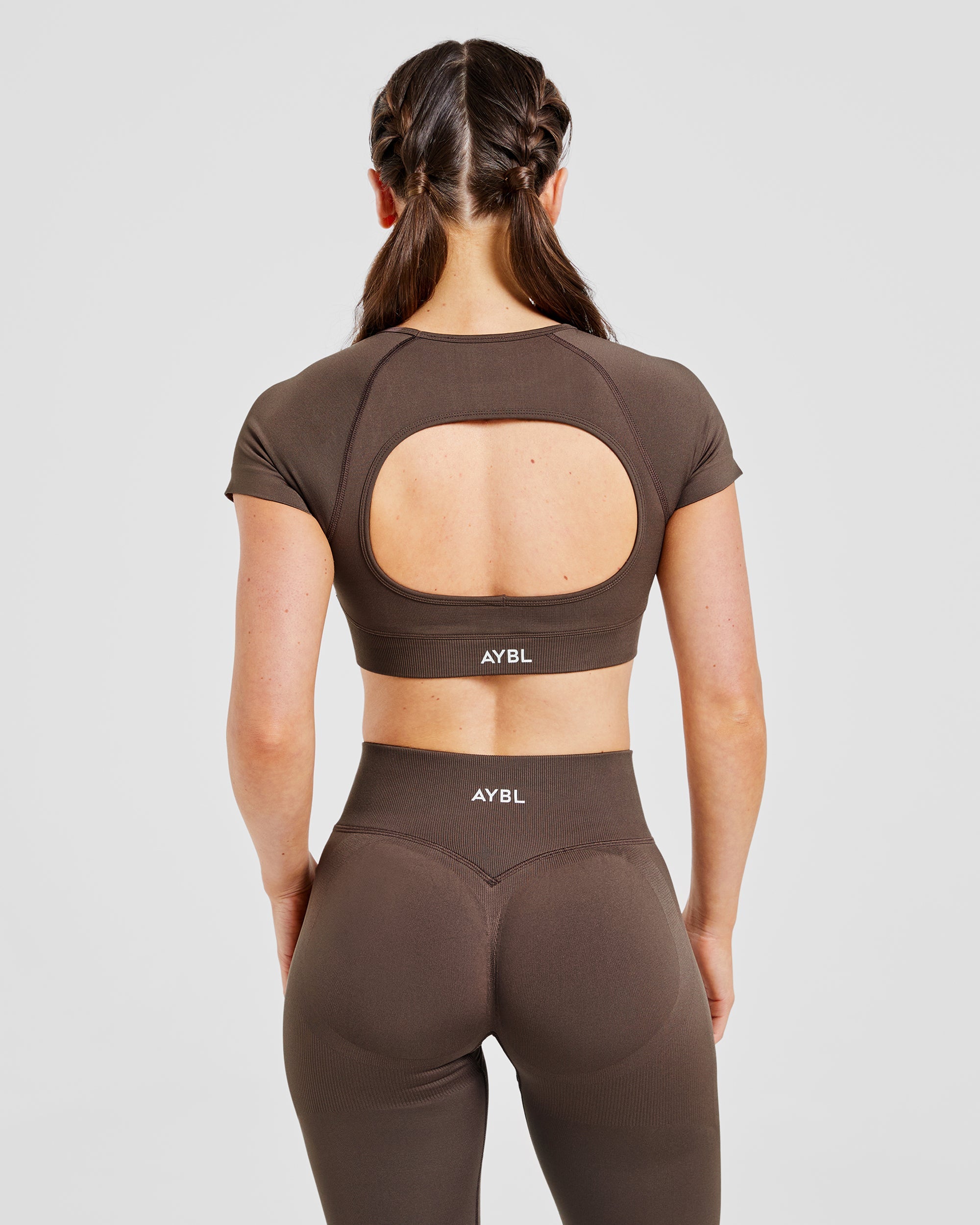 Adapt Seamless Crop Top - Bruin