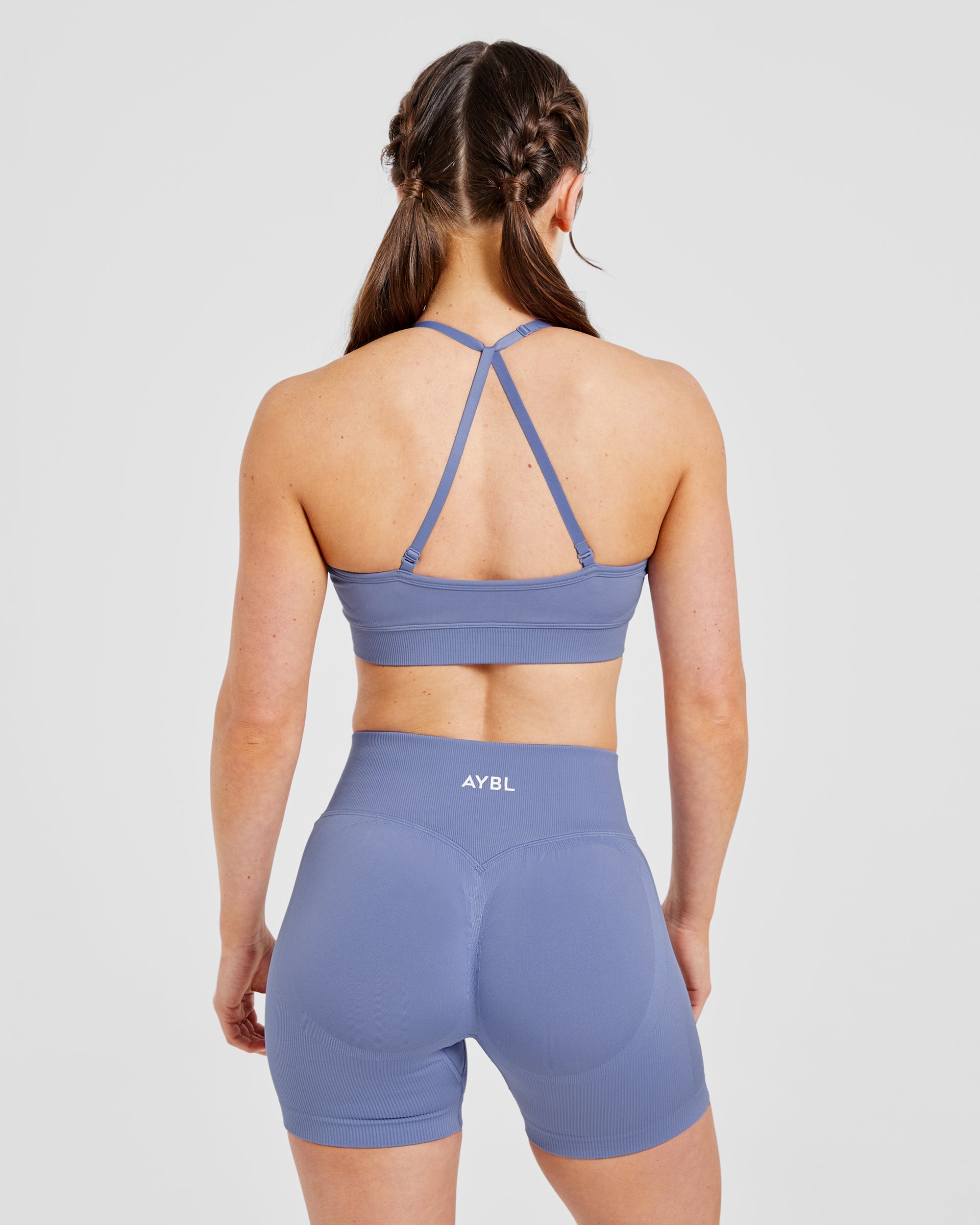 Adapt Seamless Sports Bra - Iris Blauw