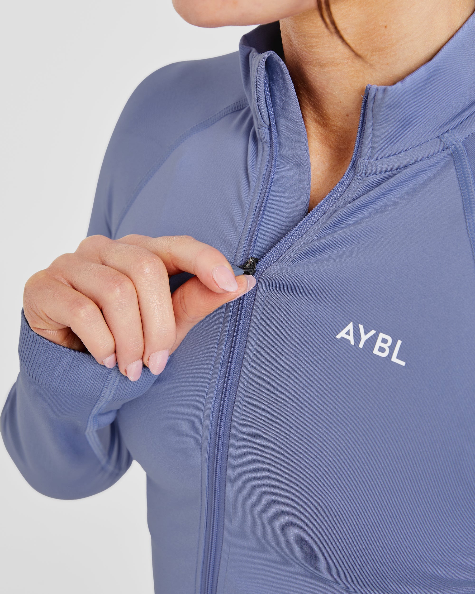 Adapt Seamless Jacket - Iris Blauw