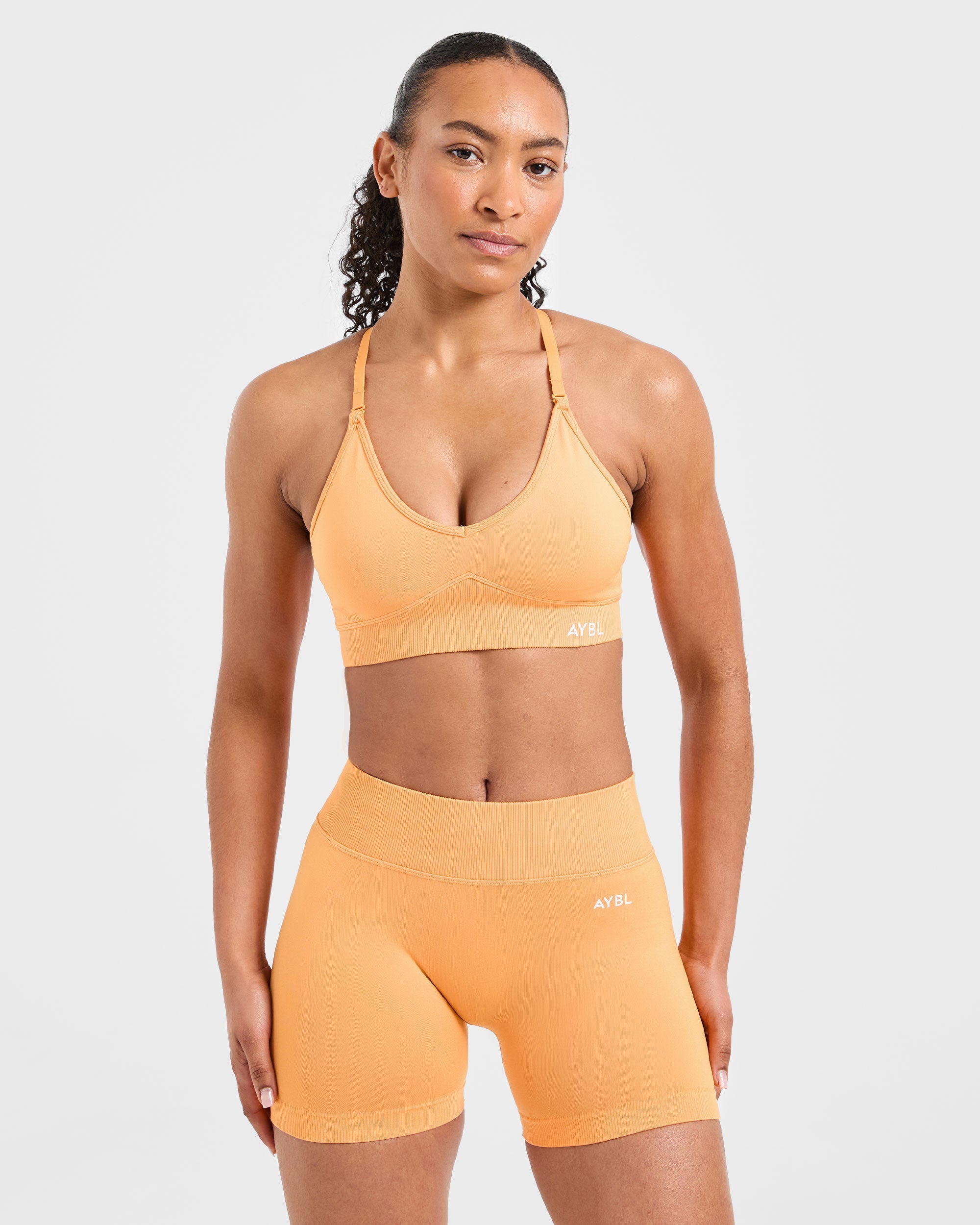 Adapt Seamless Sports Bra - Bright Oranje