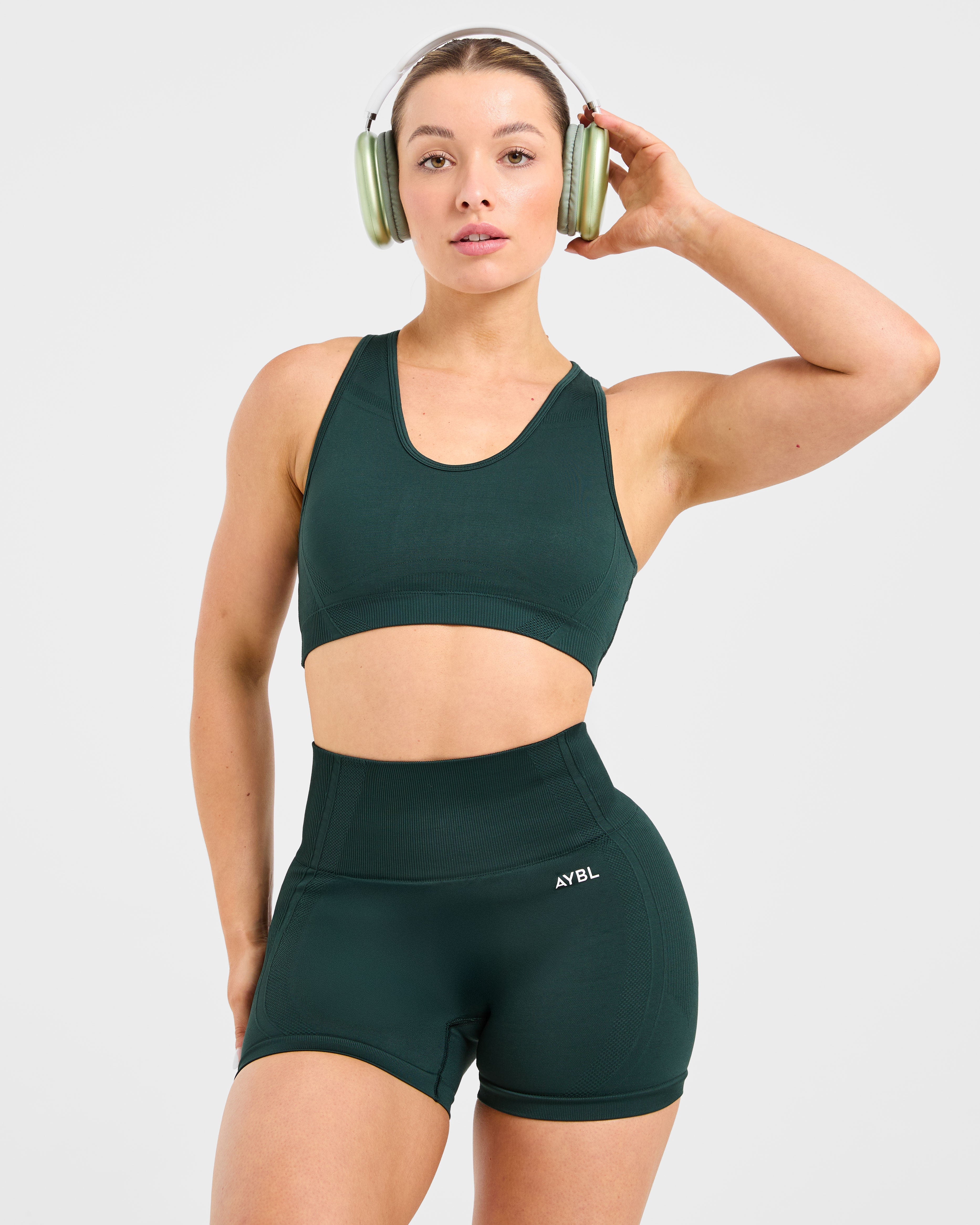 Balance V3 Seamless Sports Bra - Dark Groen
