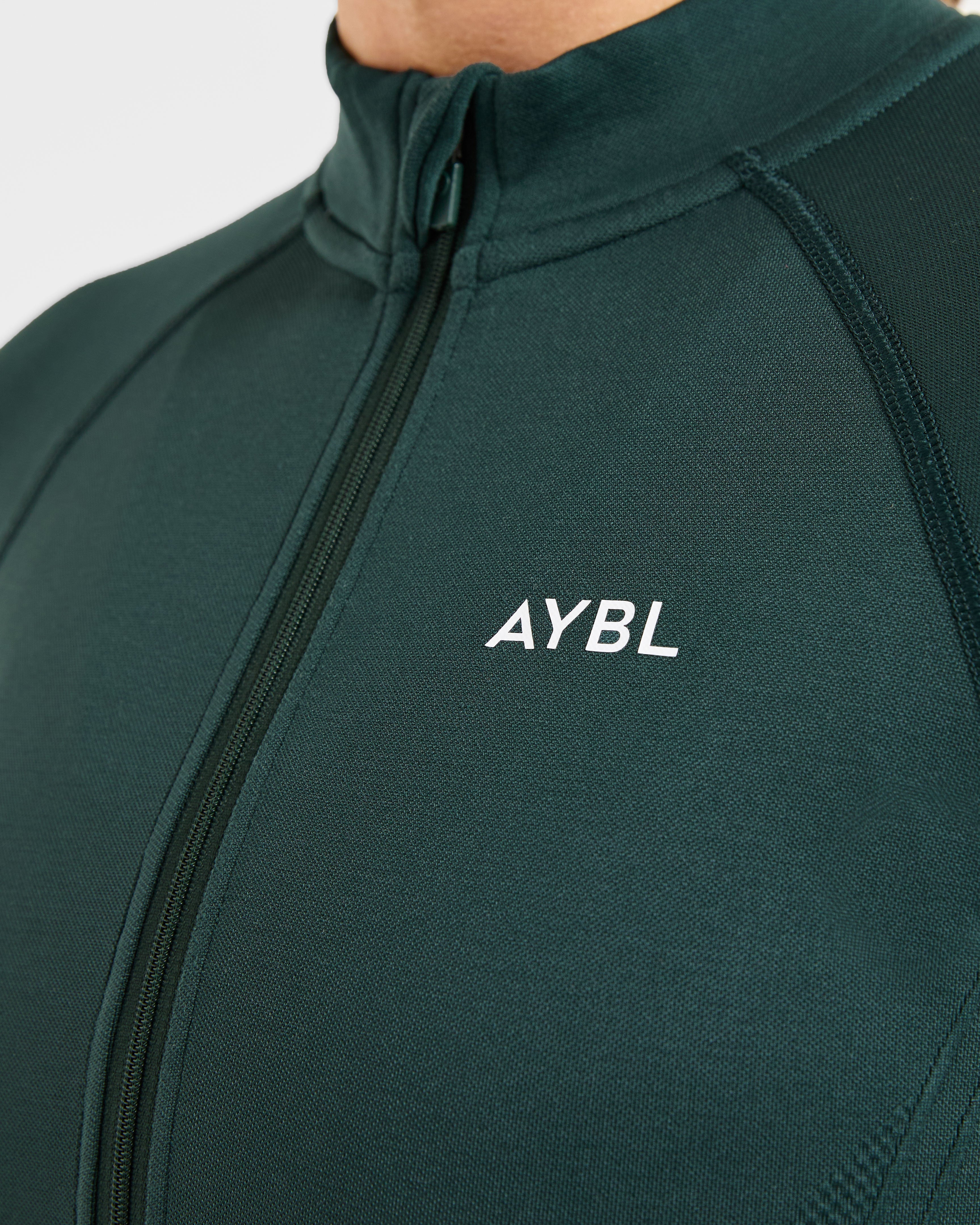 Balance V3 Seamless Zip Jacket - Dark Groen