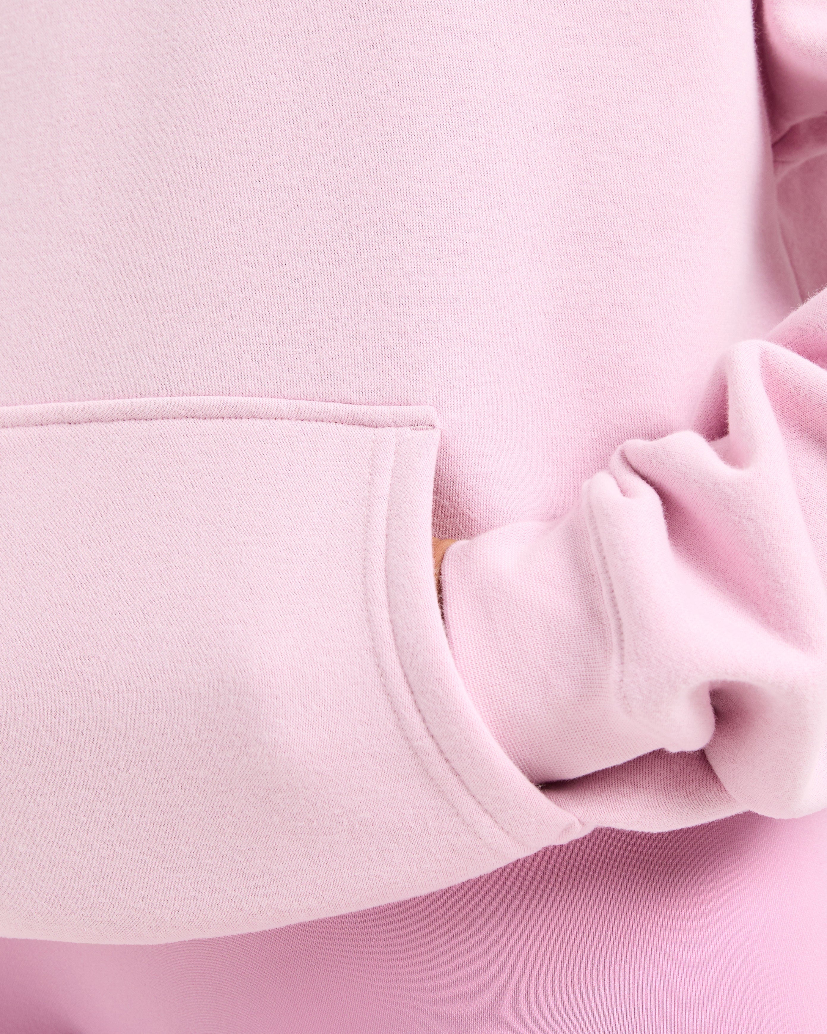 Athletics Applique Oversized Hoodie - Sugar Roze