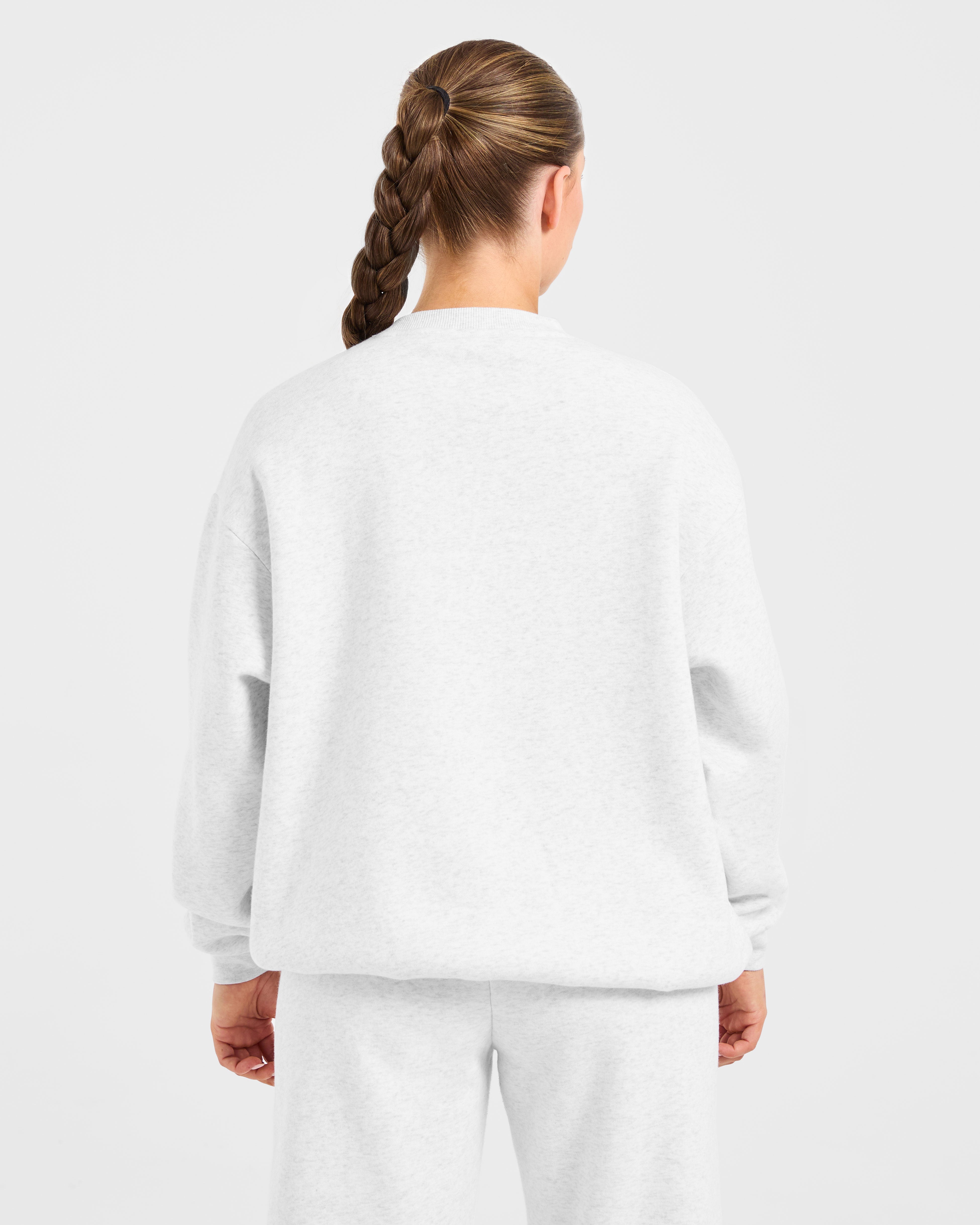 Varsity 2.0 Oversized Sweatshirt - Heather Grijs