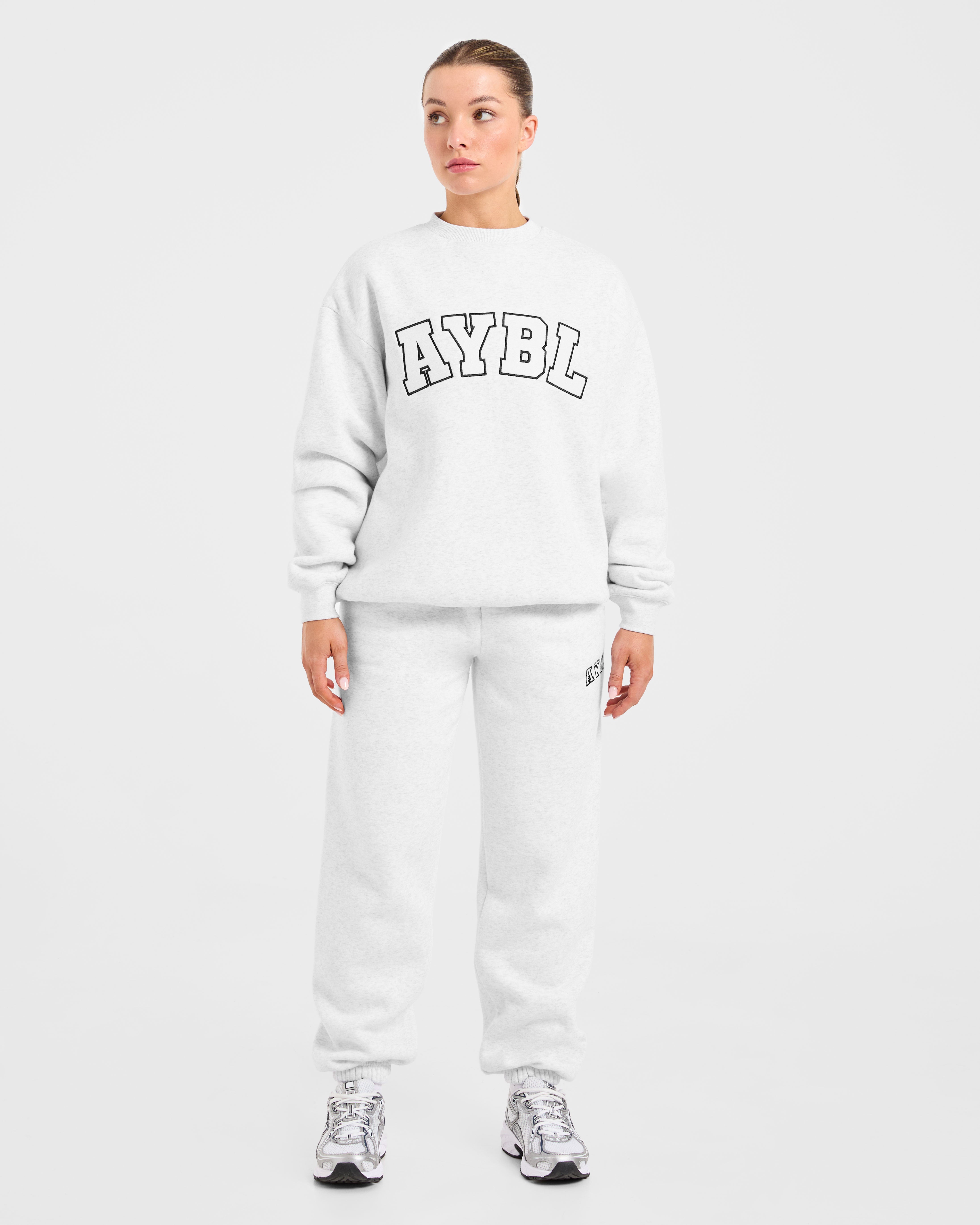 Varsity 2.0 Oversized Sweatshirt - Heather Grijs