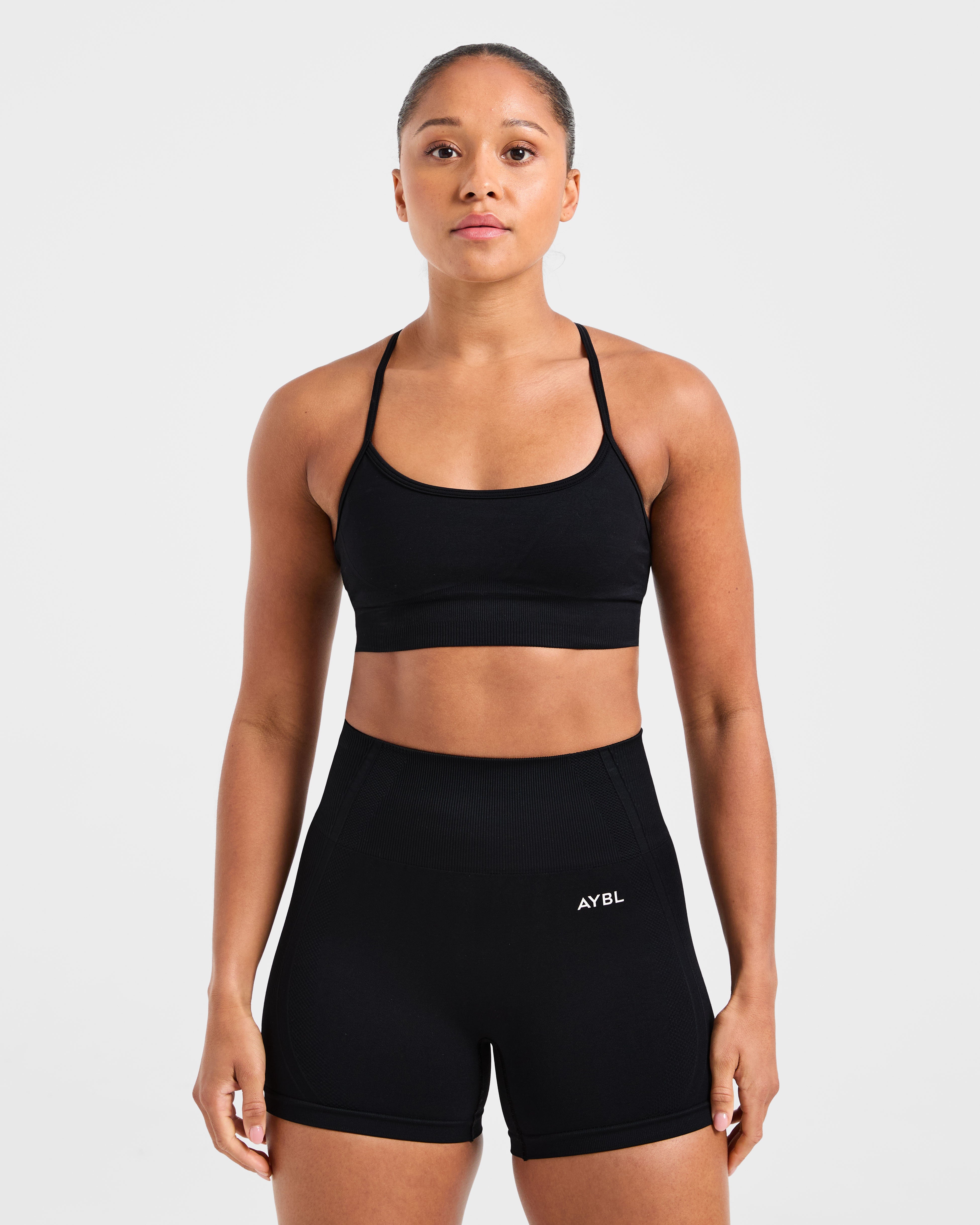 Empower Seamless Sports Bra - Zwart