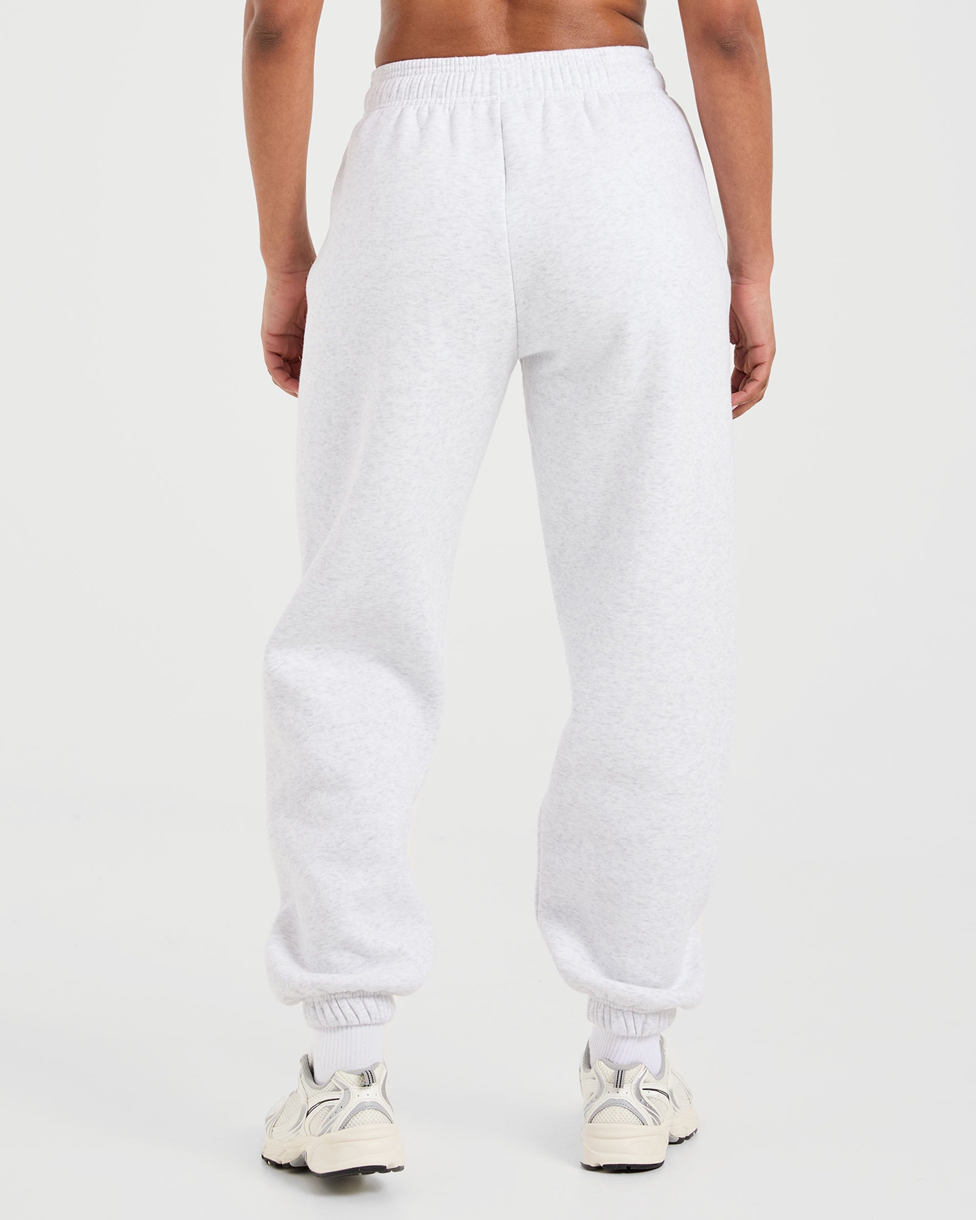 Classic Plush Oversized Joggers - Heather Grijs