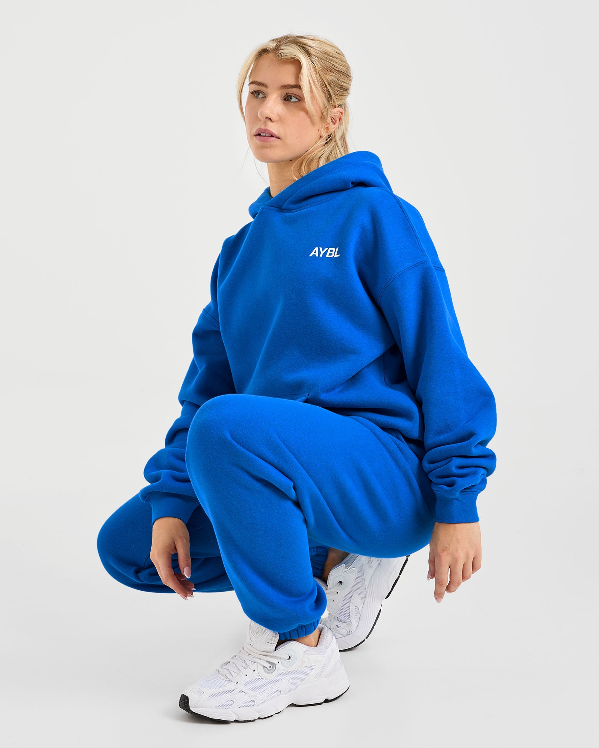 AYBL Sports Club Oversized Hoodie - Cobalt