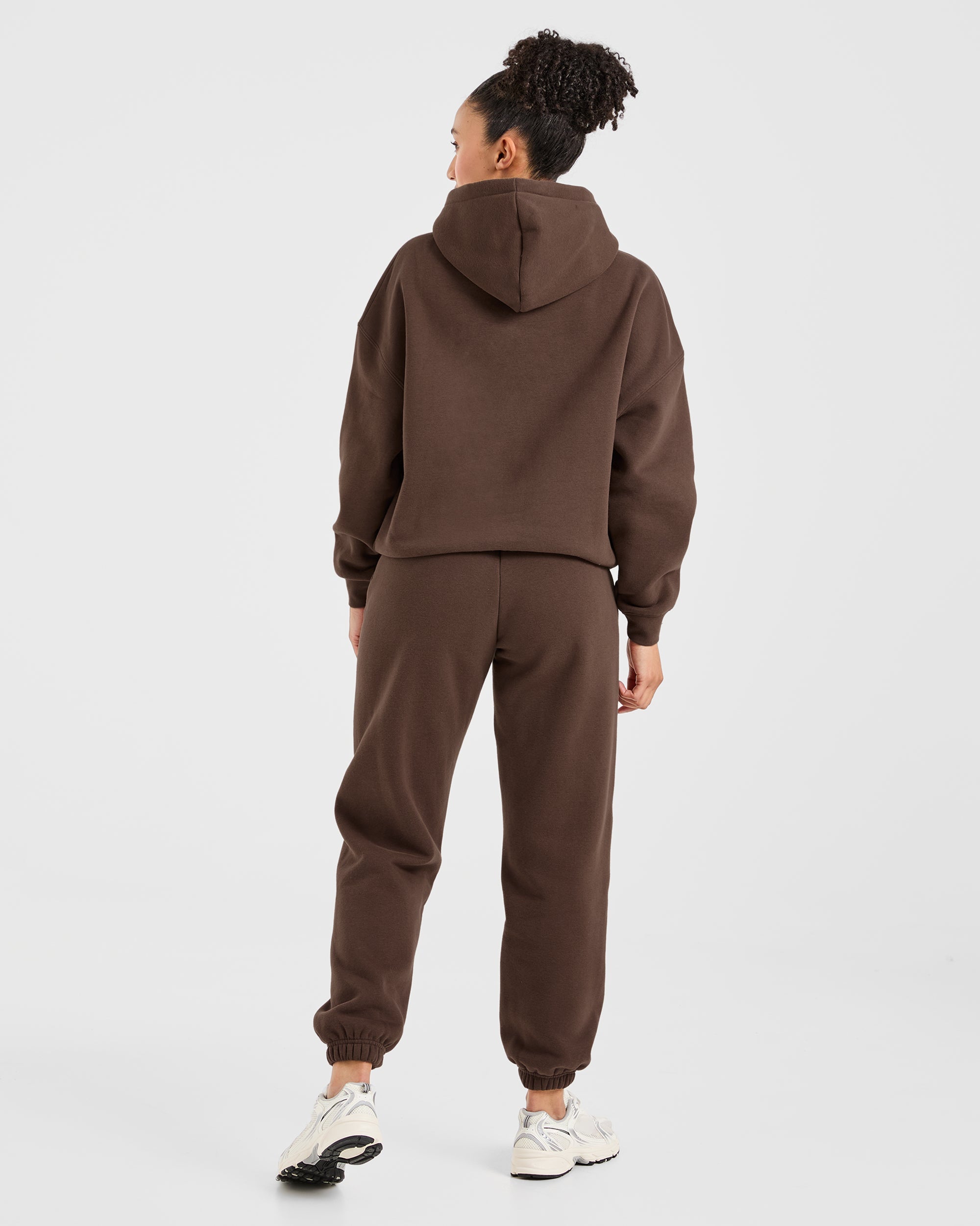 Classic Plush Oversized Joggers - Bruin