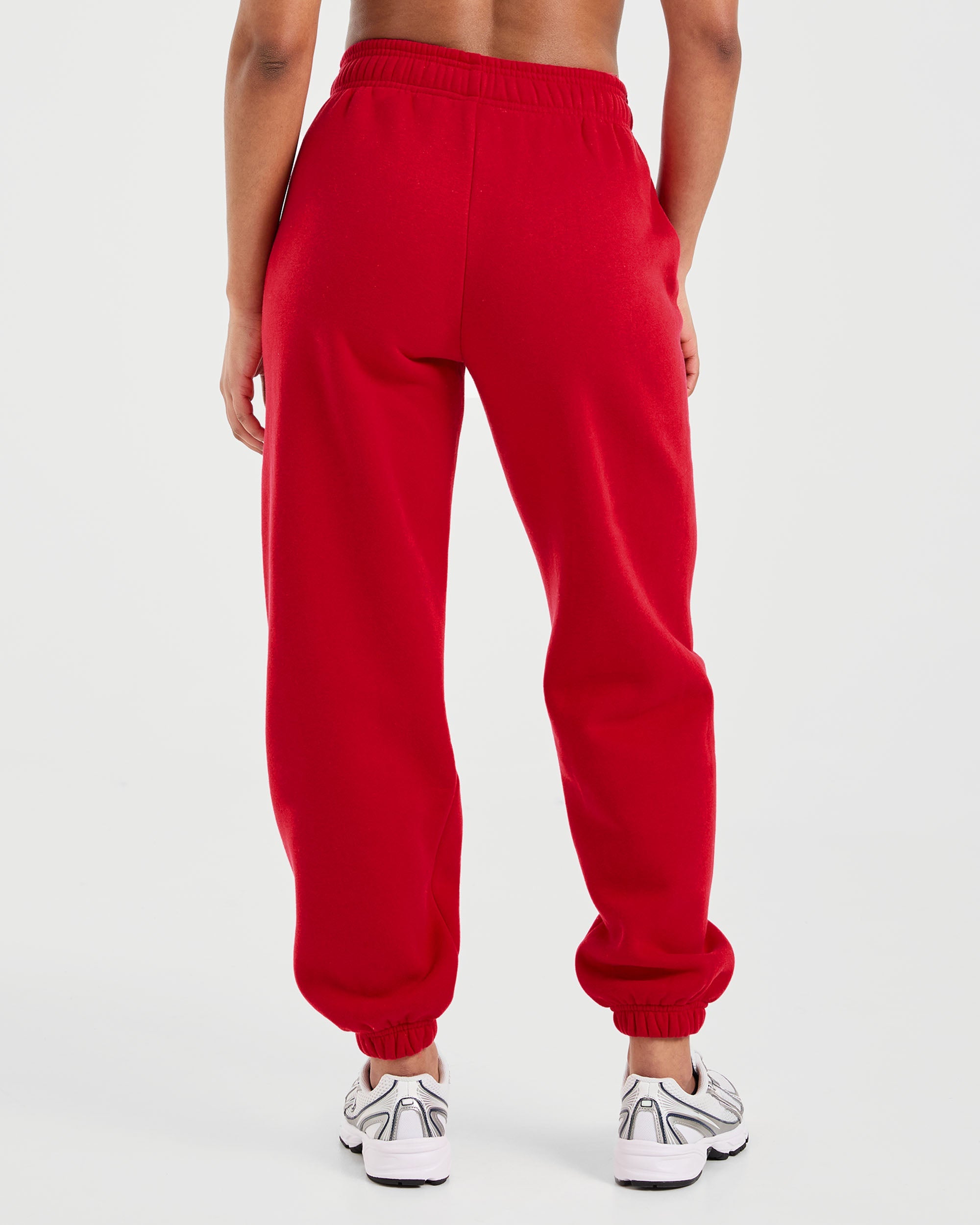 AYBL Sports Club Oversized Joggers - True Rood