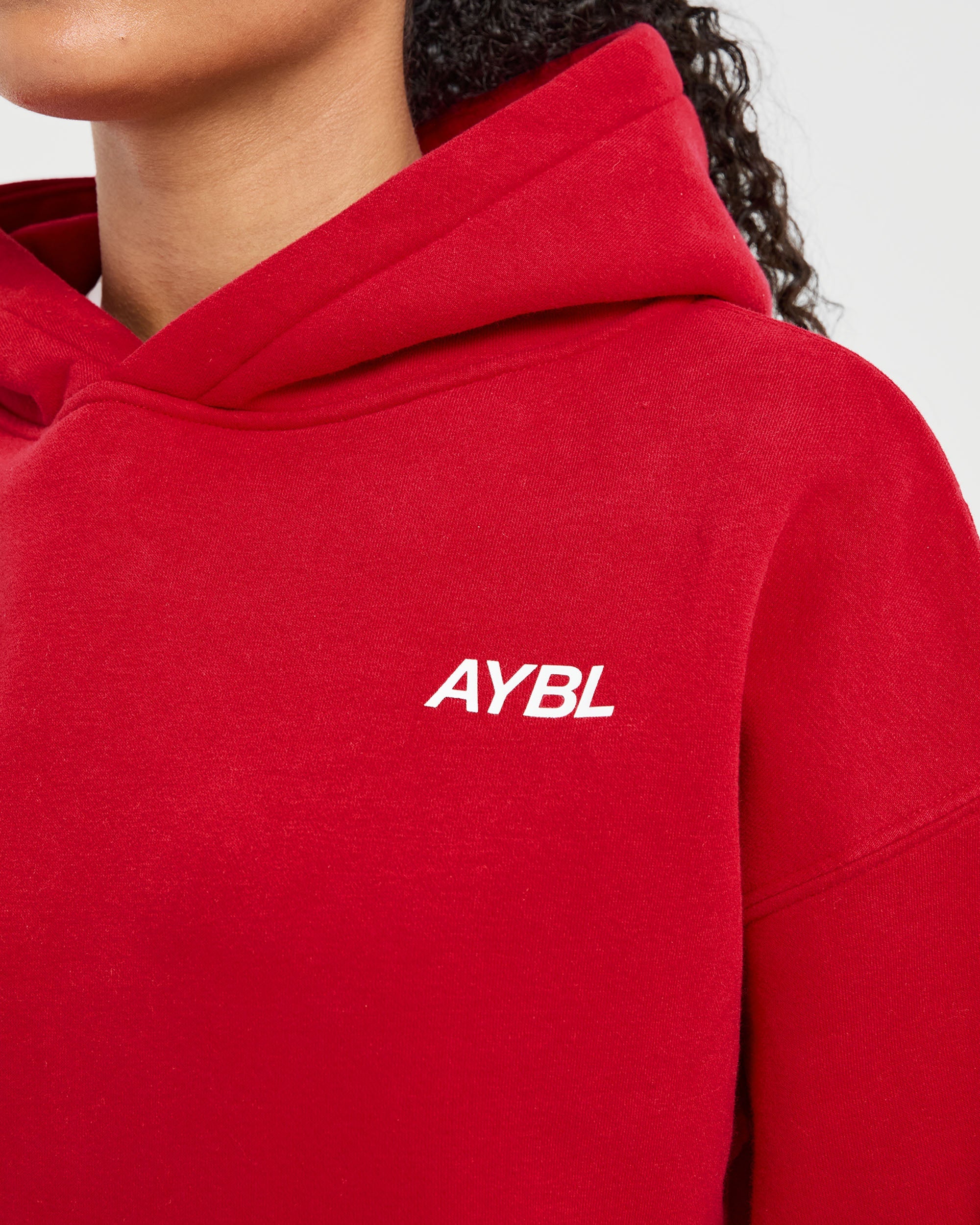 AYBL Sports Club Oversized Hoodie - True Rood