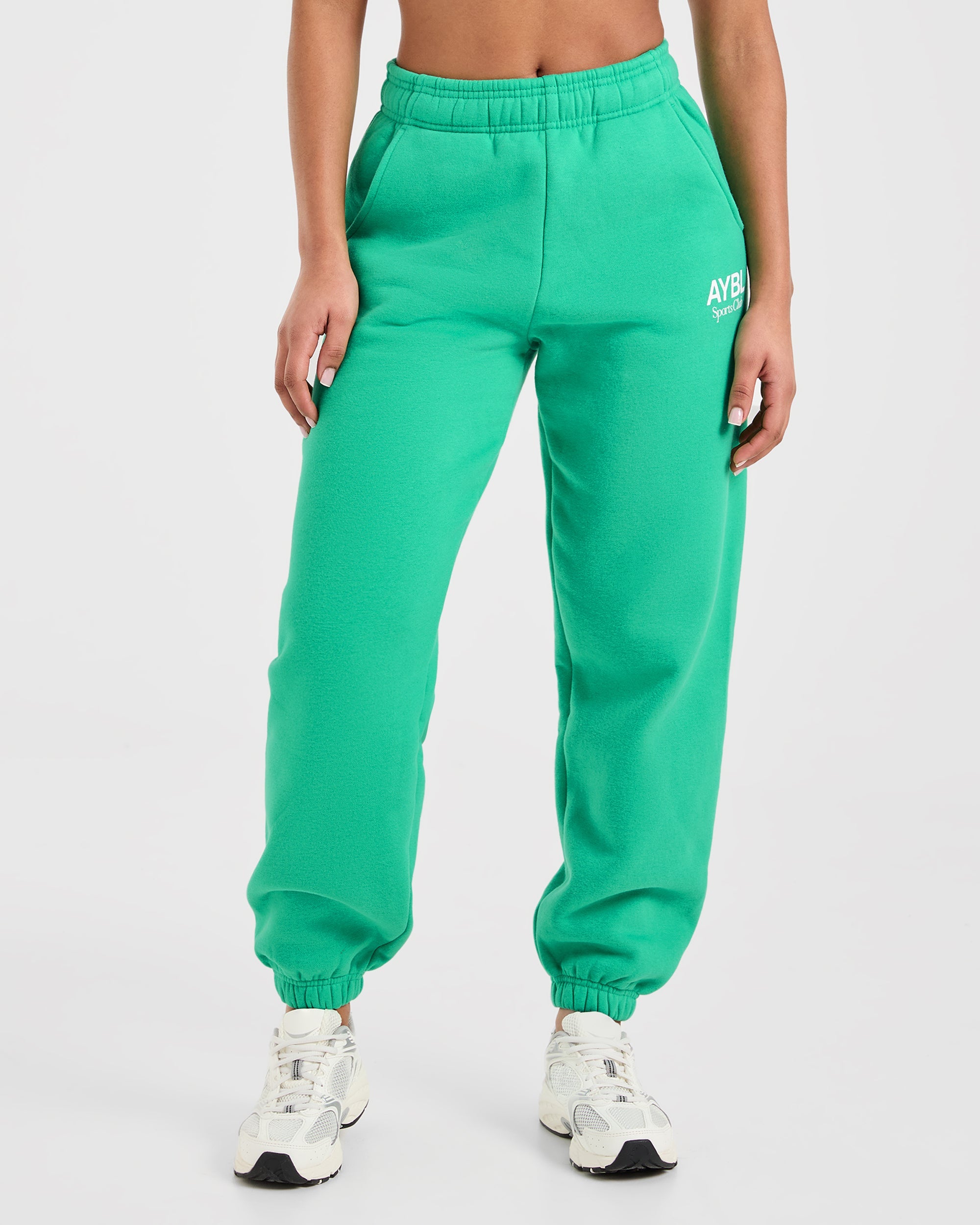 AYBL Sports Club Oversized Joggers - Racing Groen