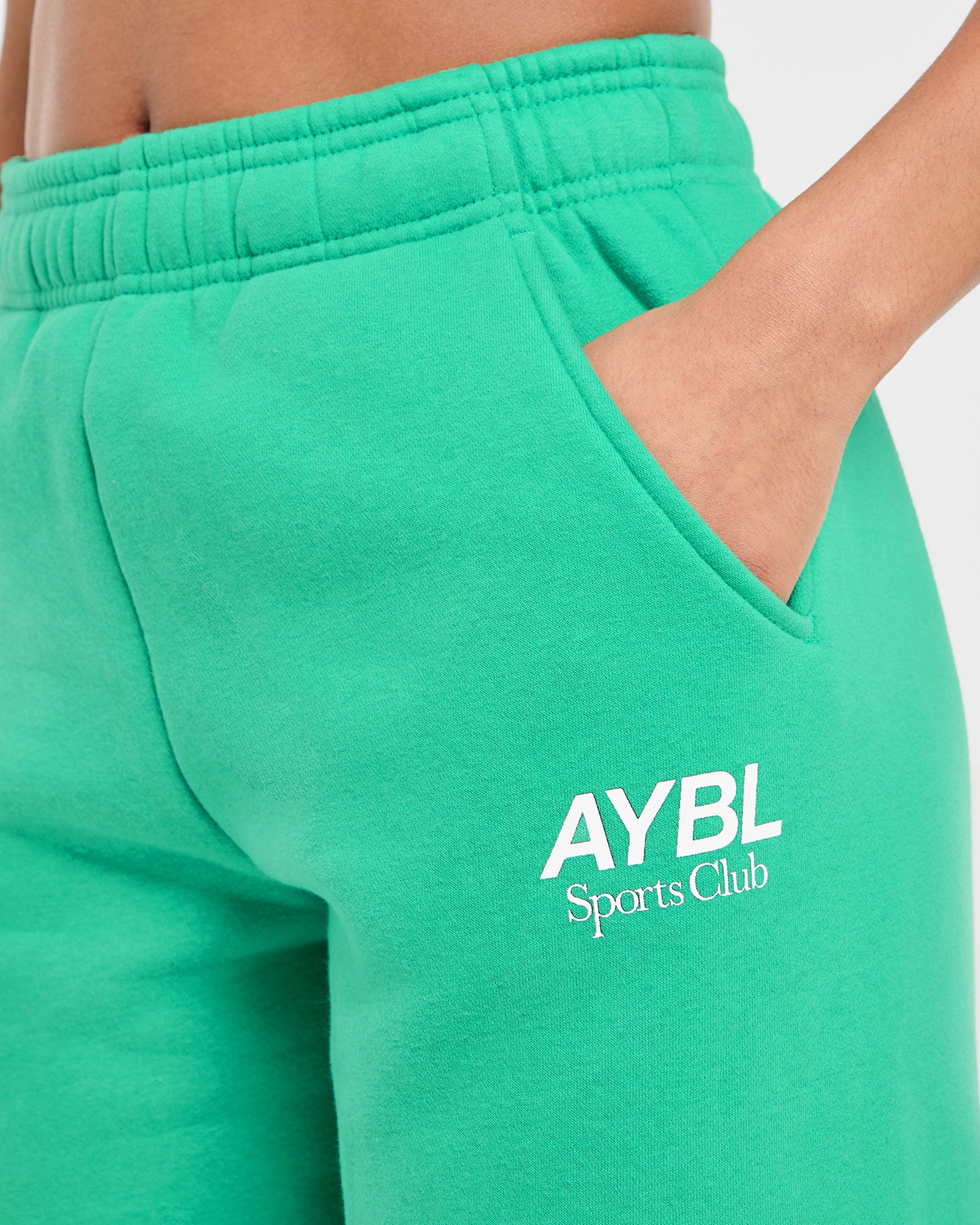 AYBL Sports Club Oversized Joggers - Racing Groen