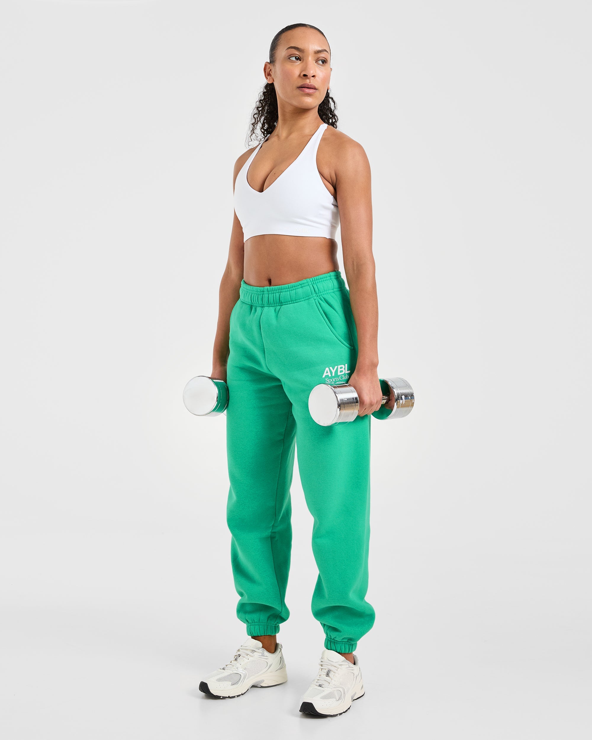 AYBL Sports Club Oversized Joggers - Racing Groen