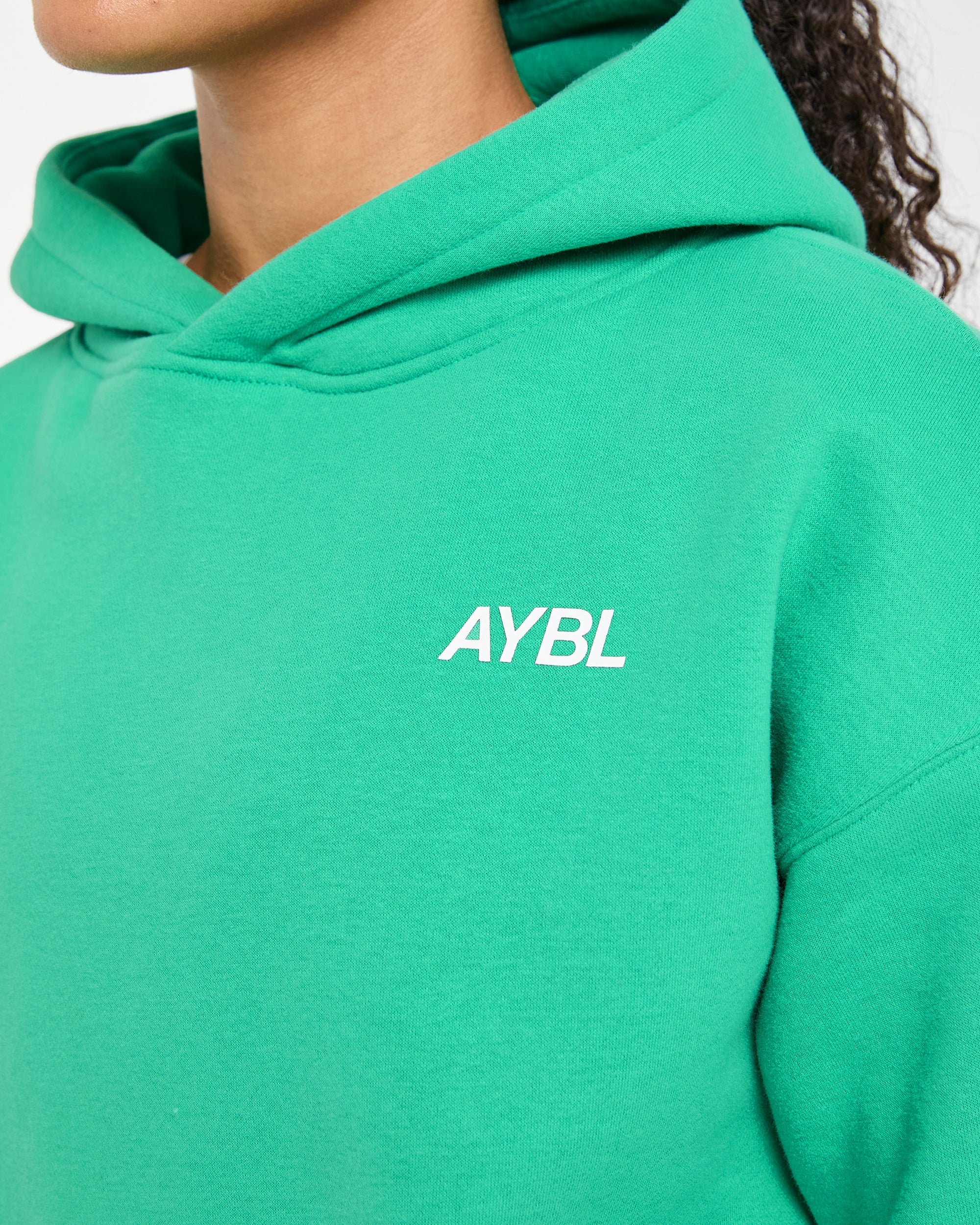 AYBL Sports Club Oversized Hoodie - Racing Groen