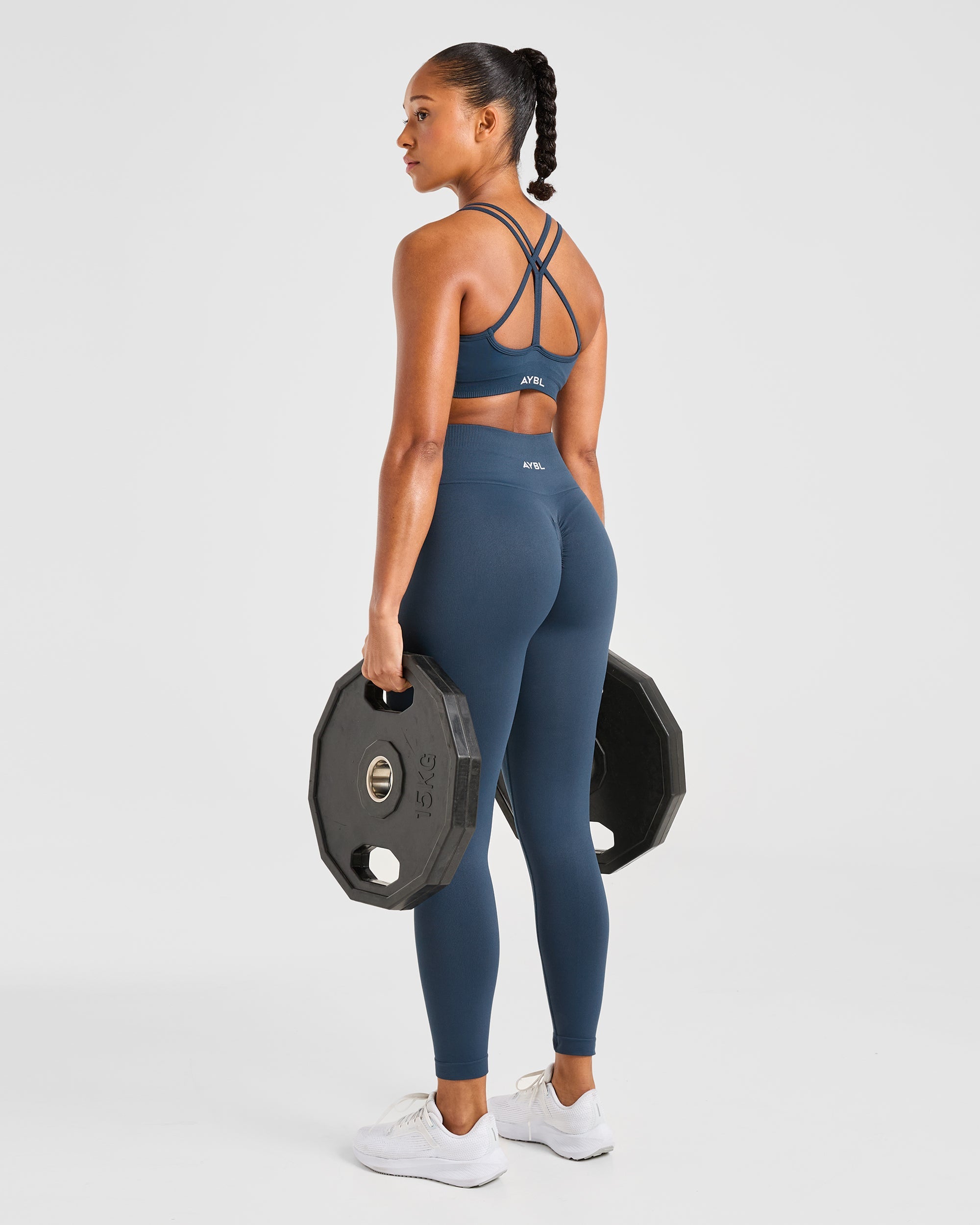 Power Seamless Leggings - Ocean Teal