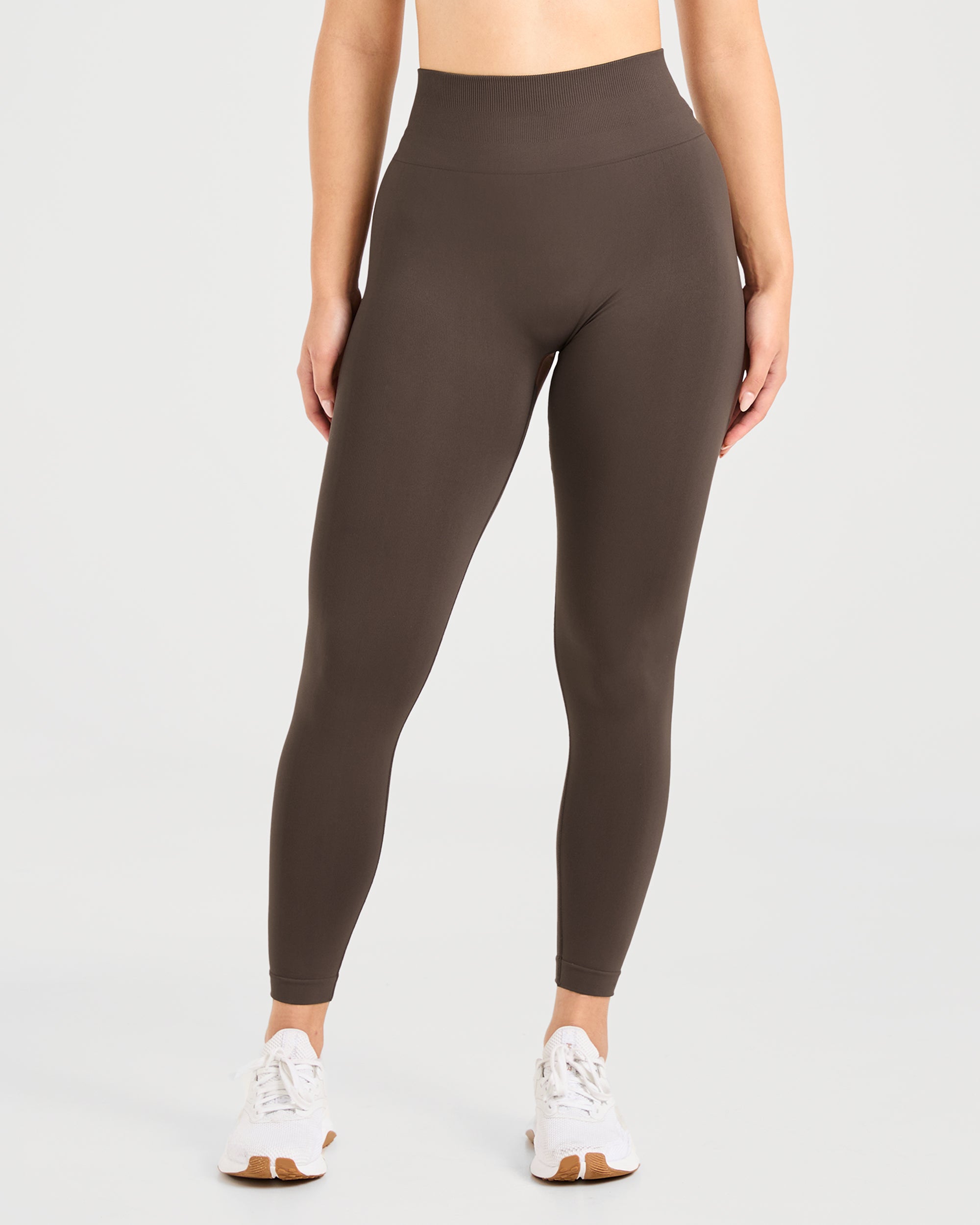 Power Seamless Leggings - Chestnut Bruin