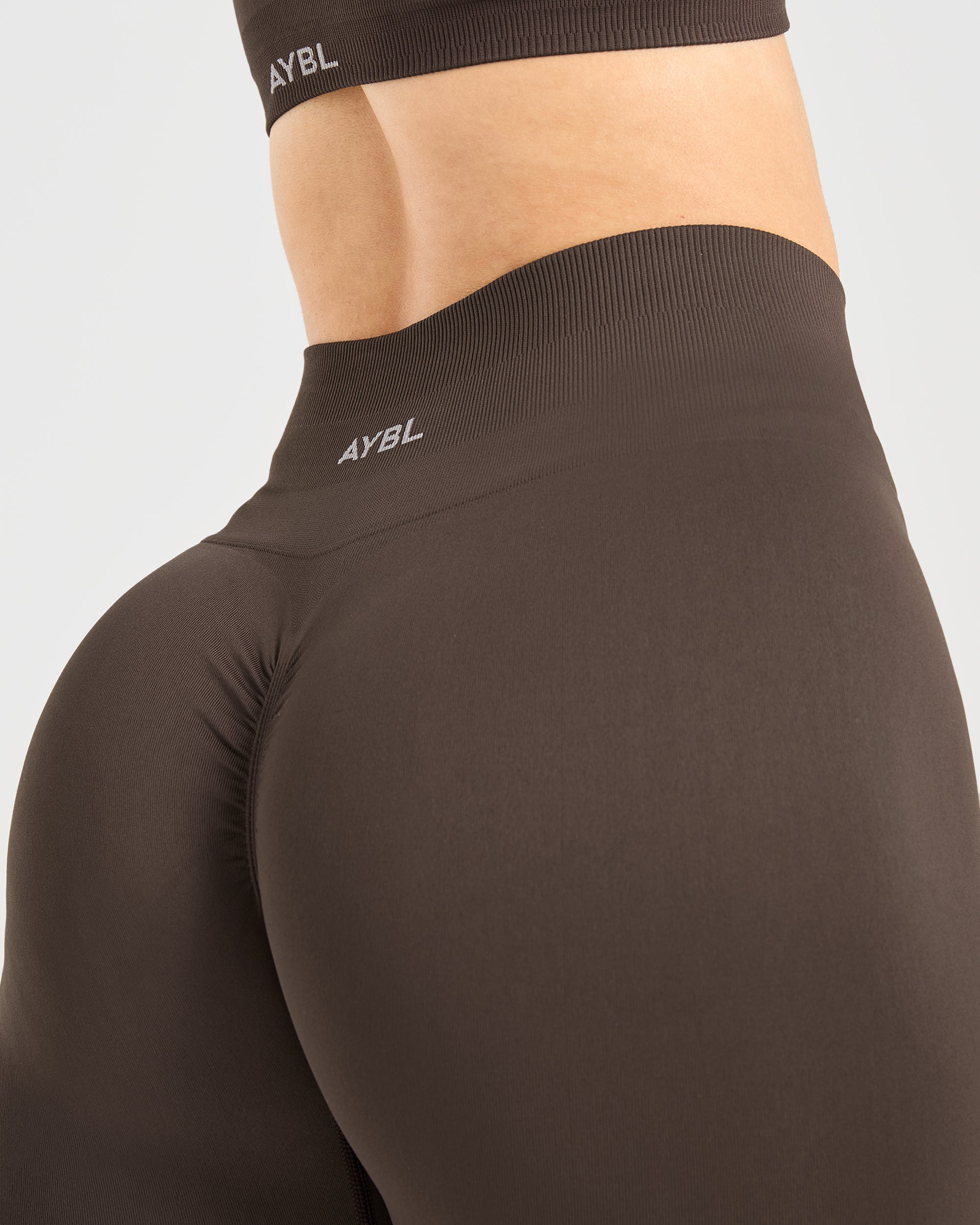 Power Seamless Leggings - Chestnut Bruin