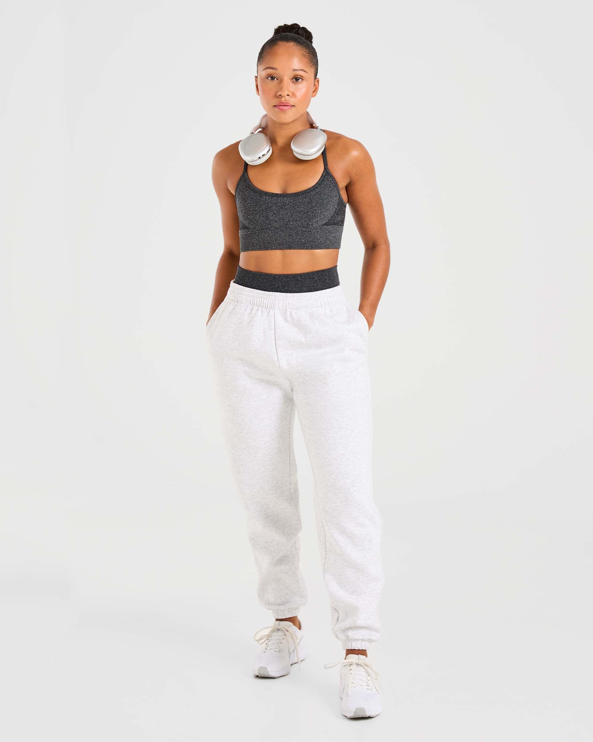 Empower Seamless Sports Bra - Zwart Marl