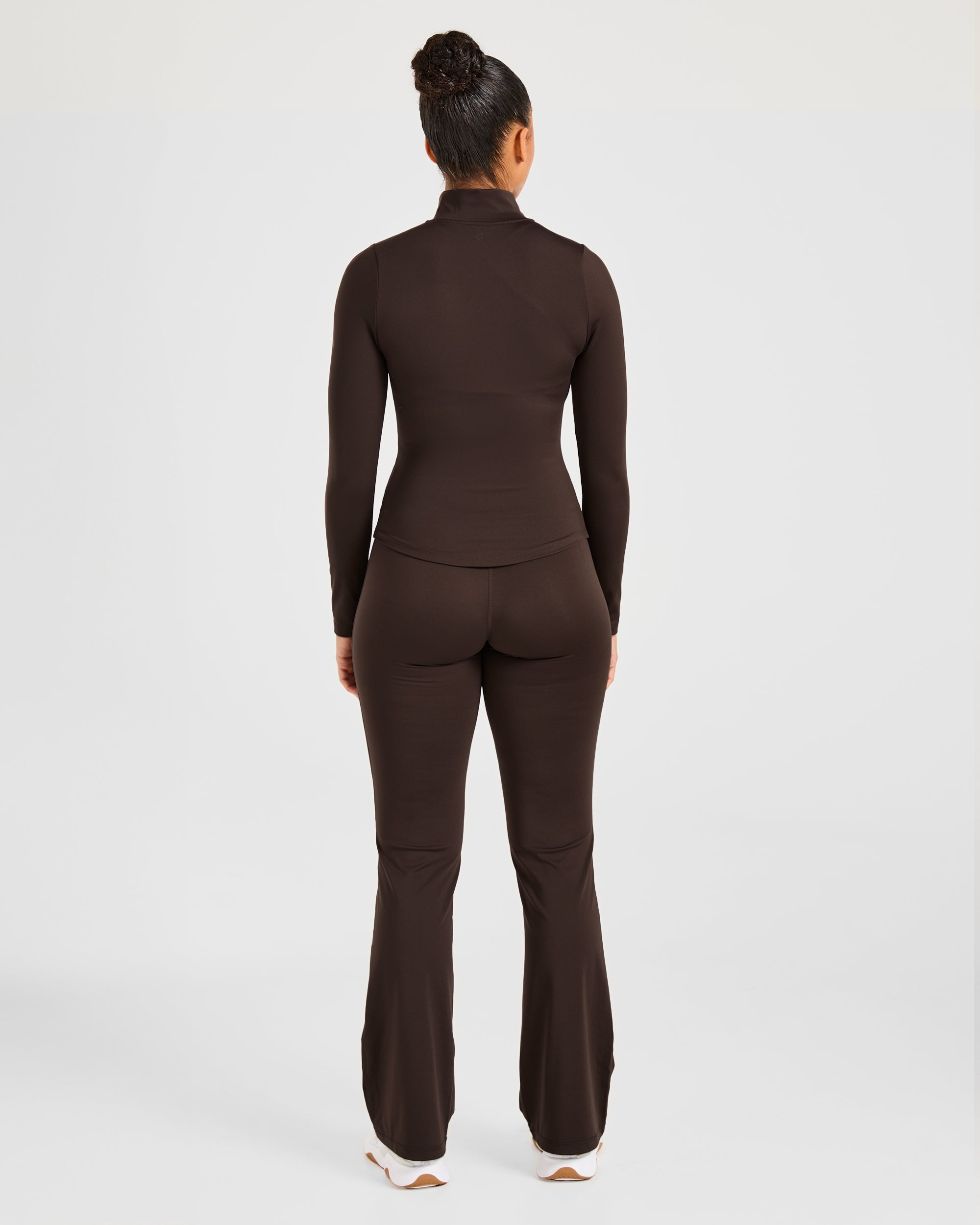 Sculpt Flared Leggings - Deep Cocoa Bruin