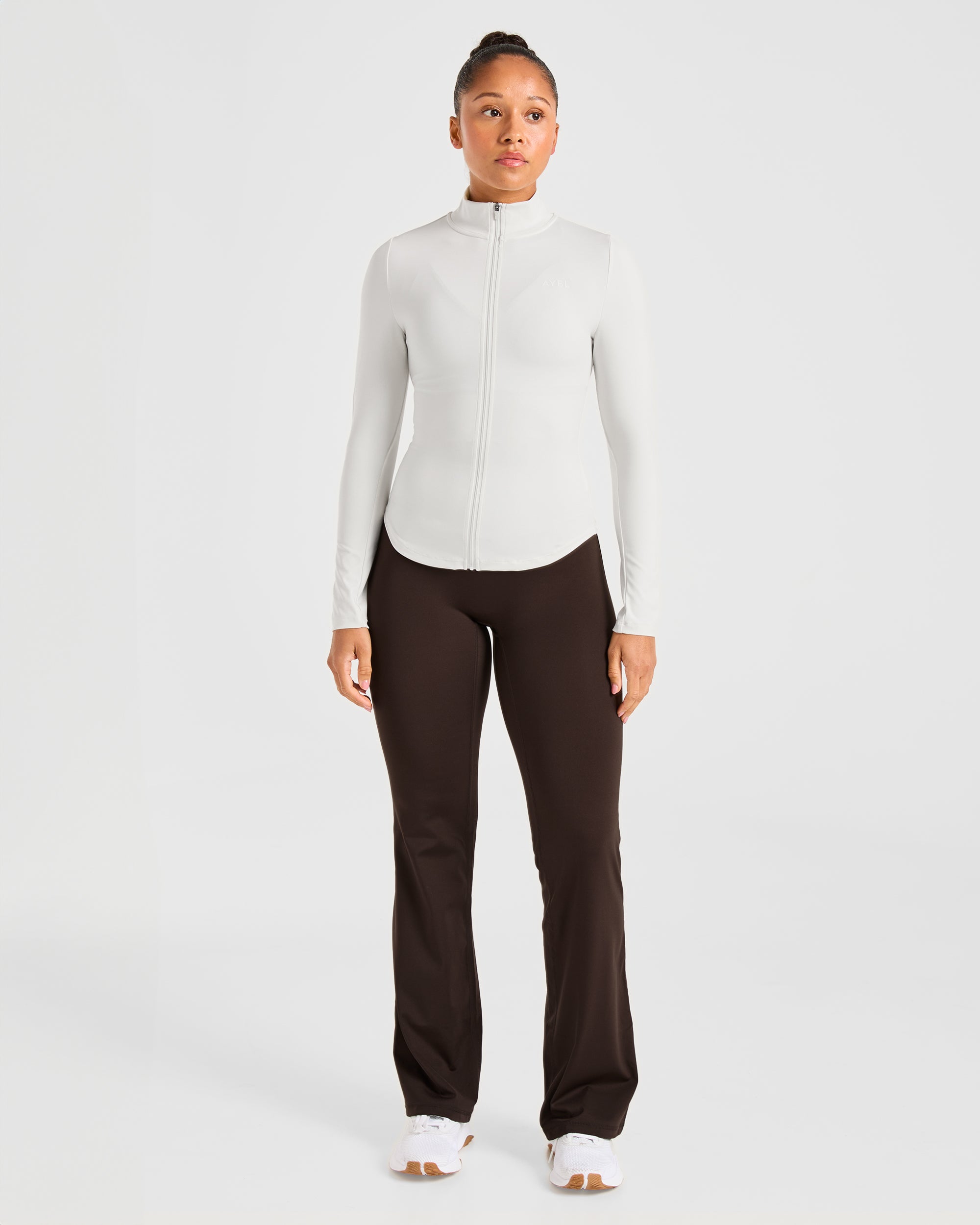 Sculpt Zip Jacket - Marshmallow