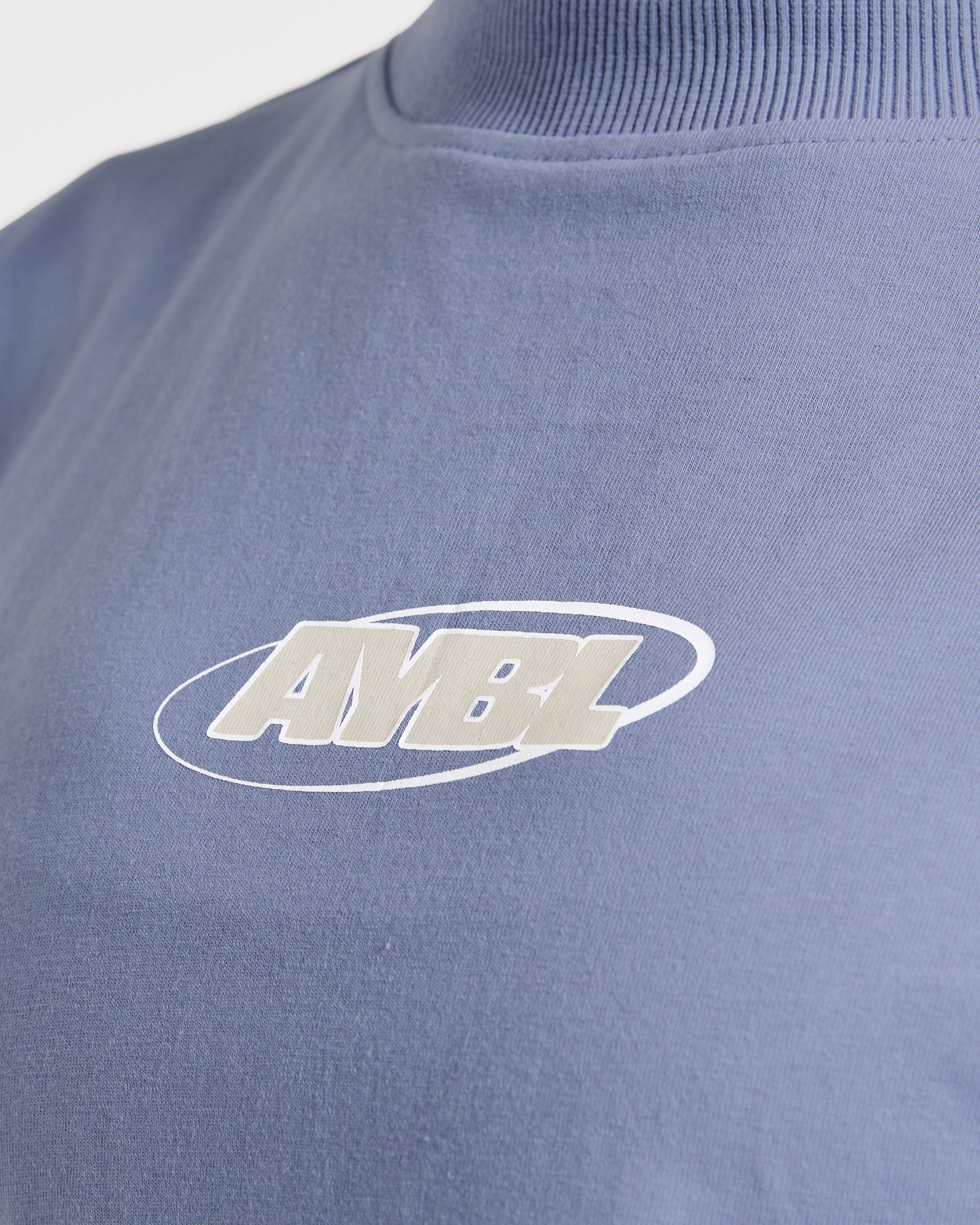 Sports Essentials Oversized T Shirt - Slate Blauw