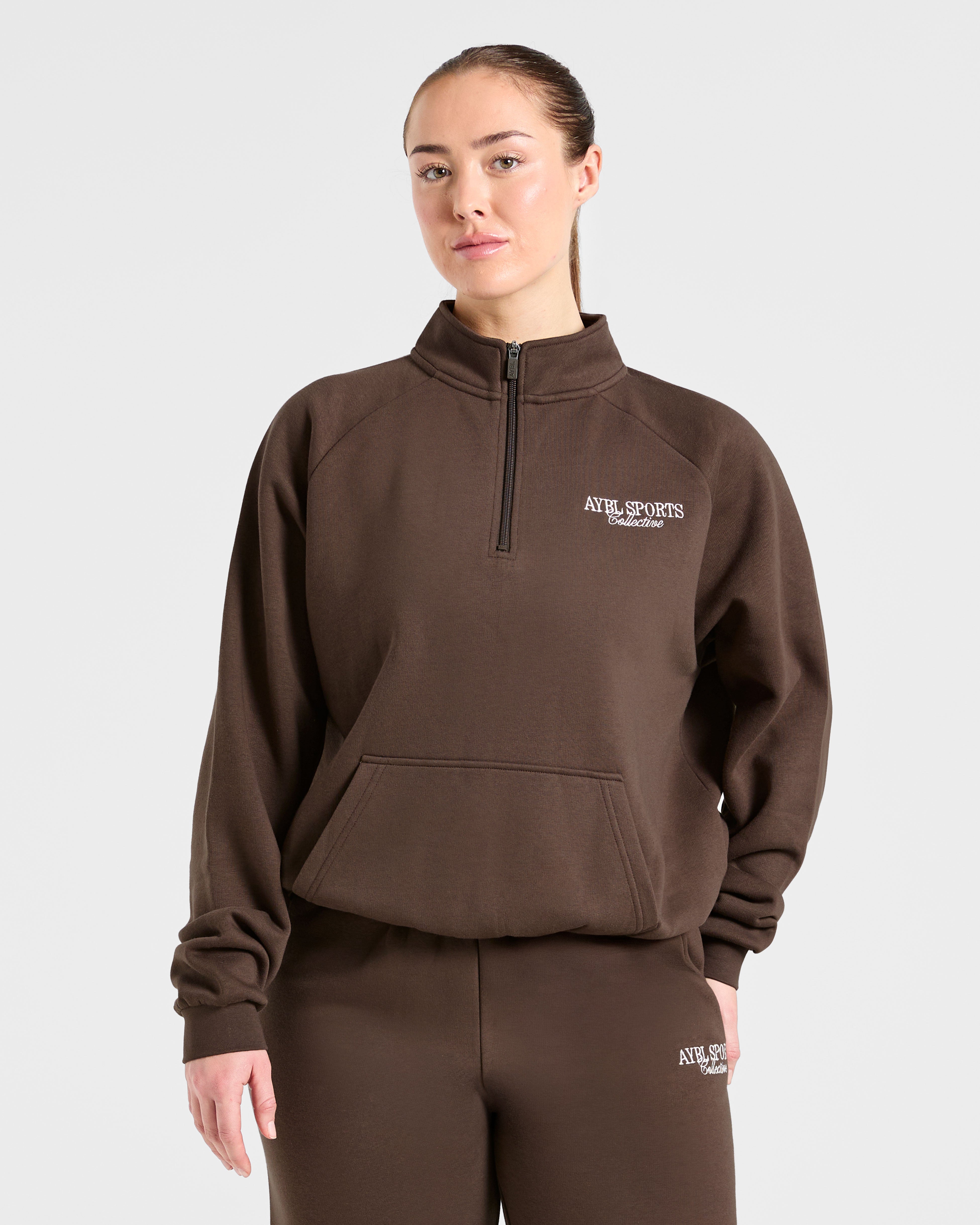 Sports Collective Oversized 1/4 Zip Pullover - Bruin